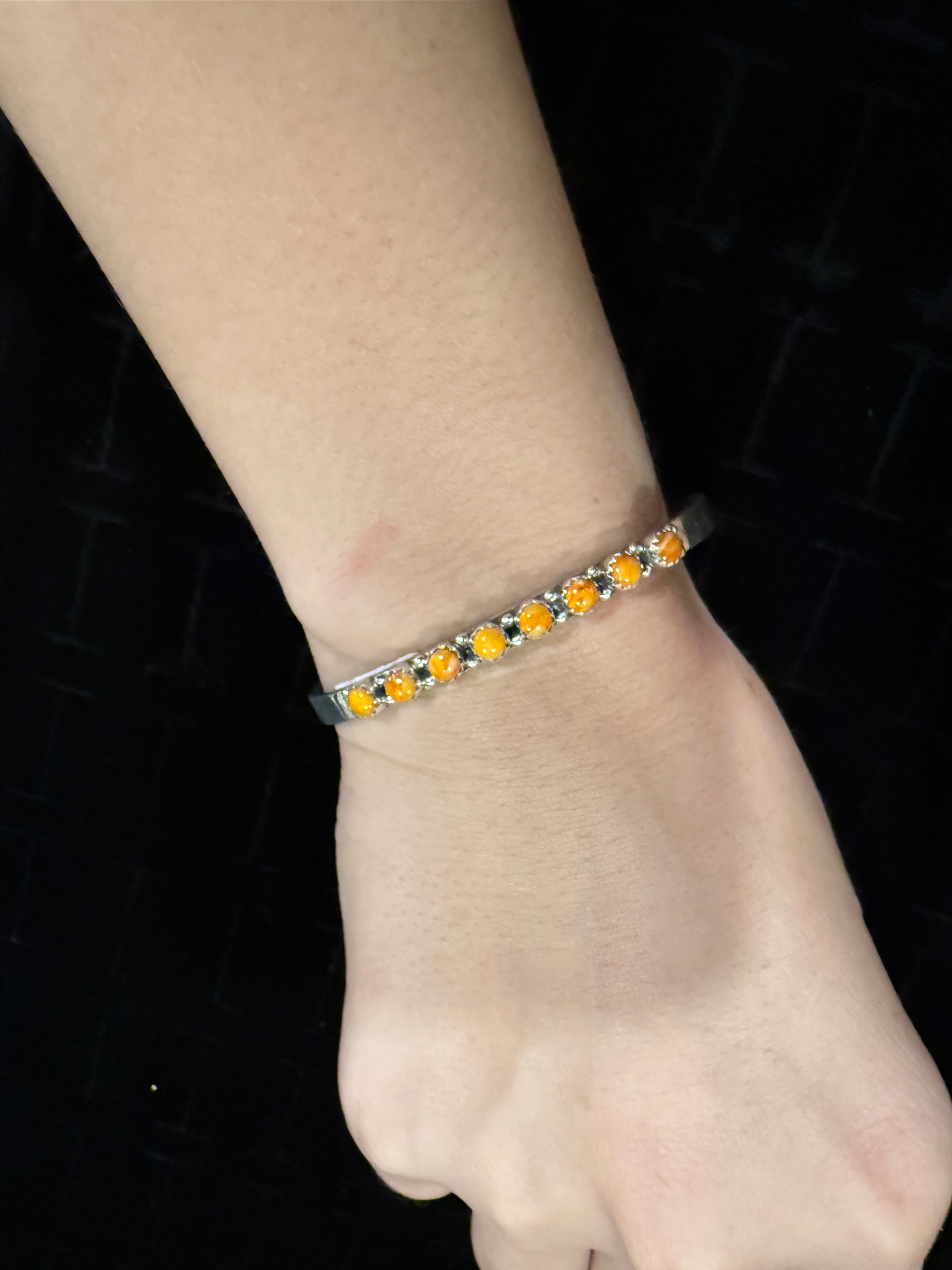 8 Stone Stacker Cuff