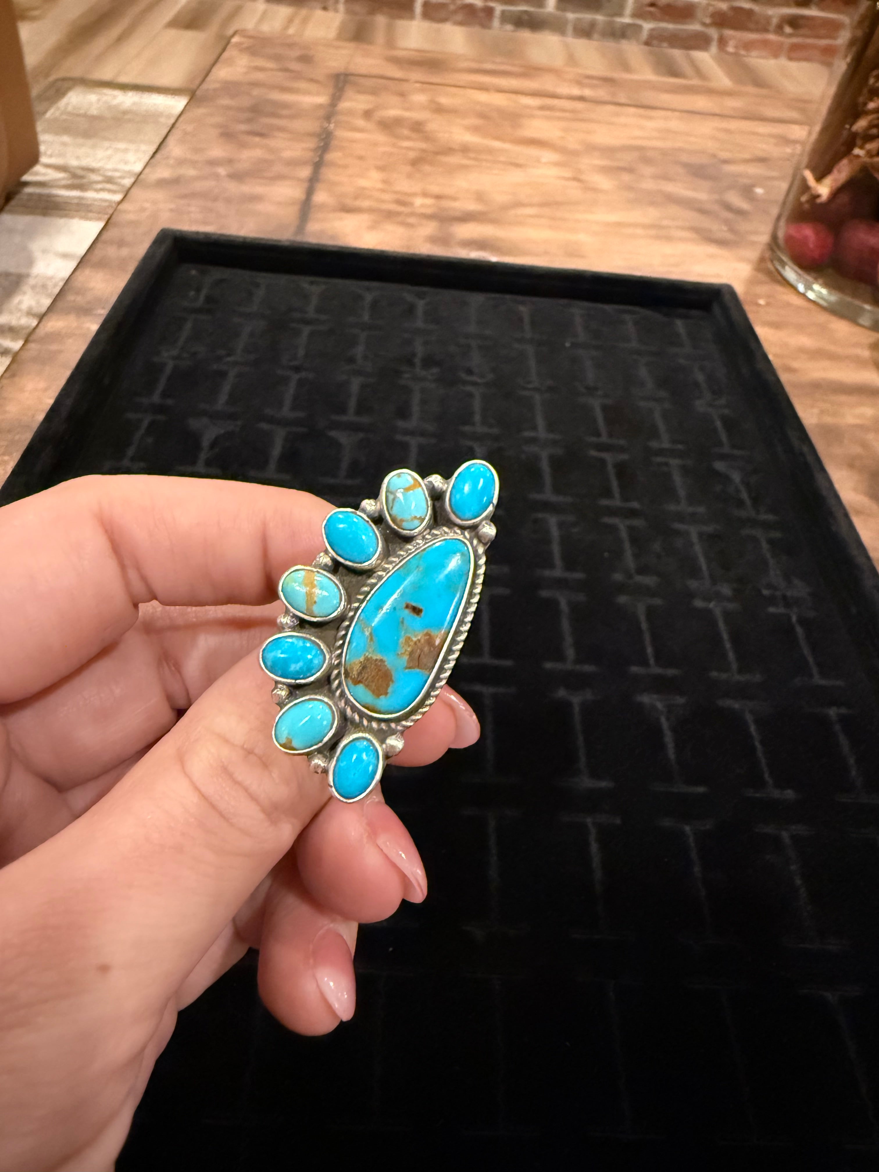 The Turquoise Moon Ring