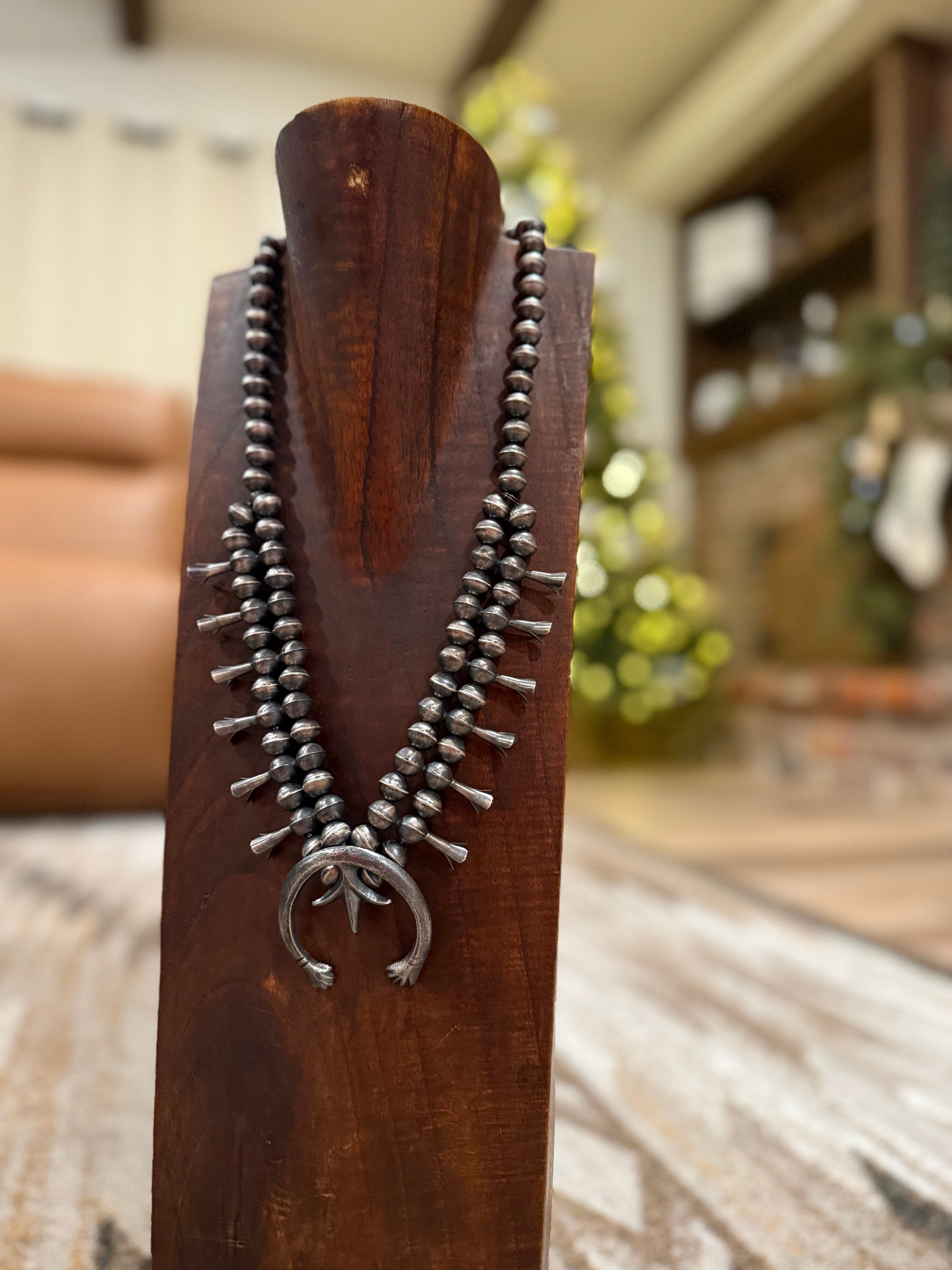 Sterling Silver Naja w/ Navajo Earrings