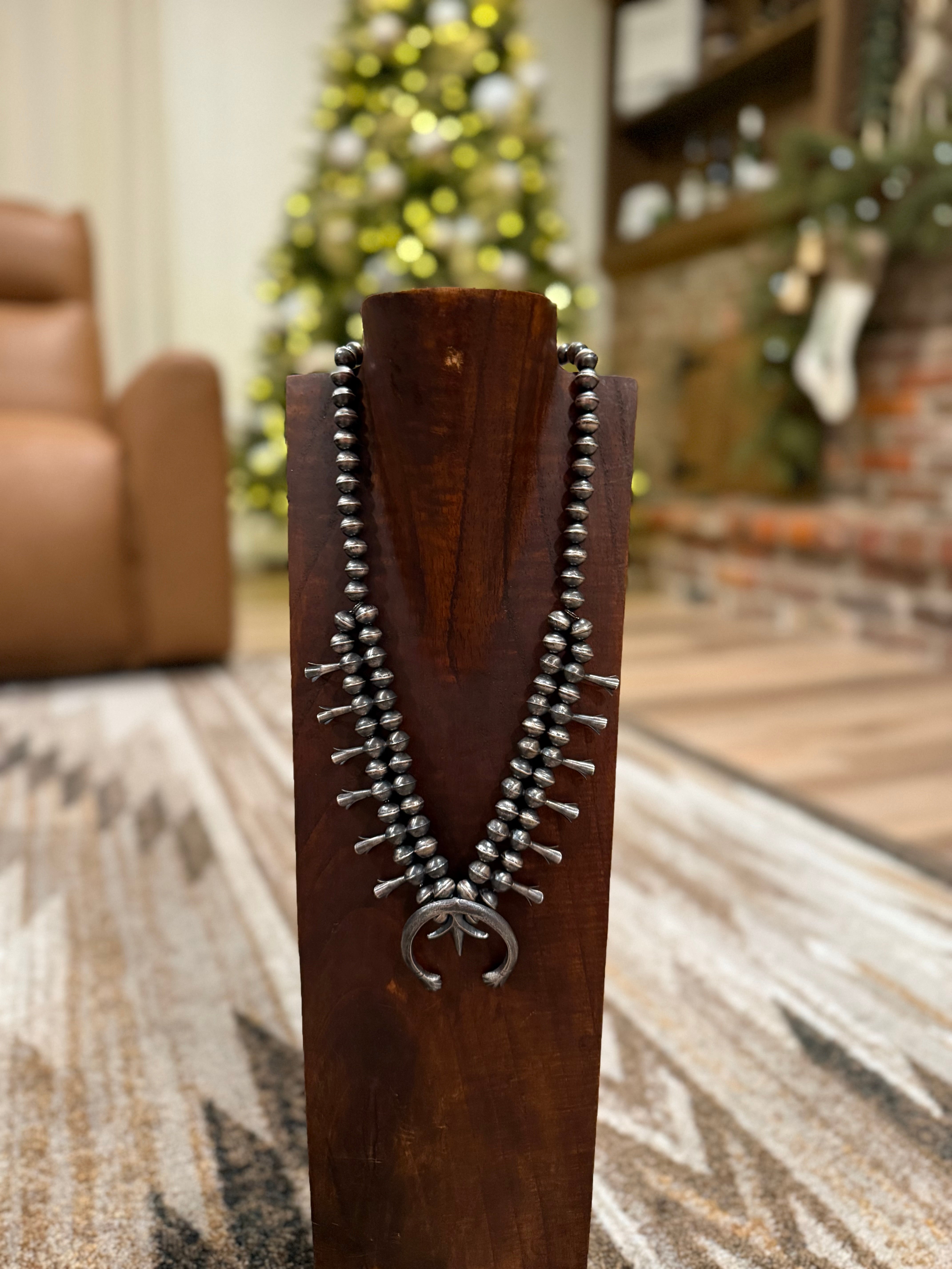 Sterling Silver Naja w/ Navajo Earrings