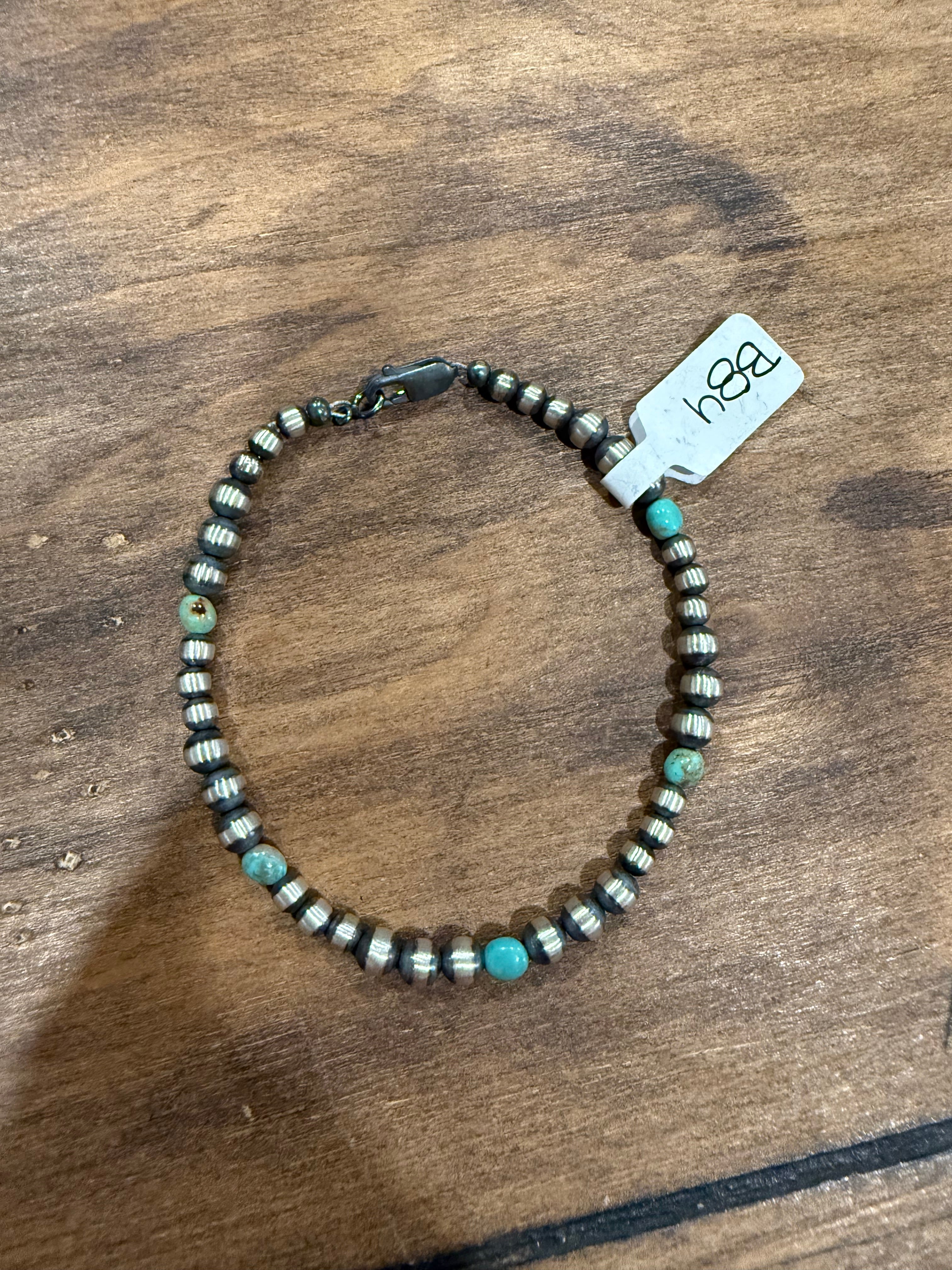 Turquoise & Navajo bracelet