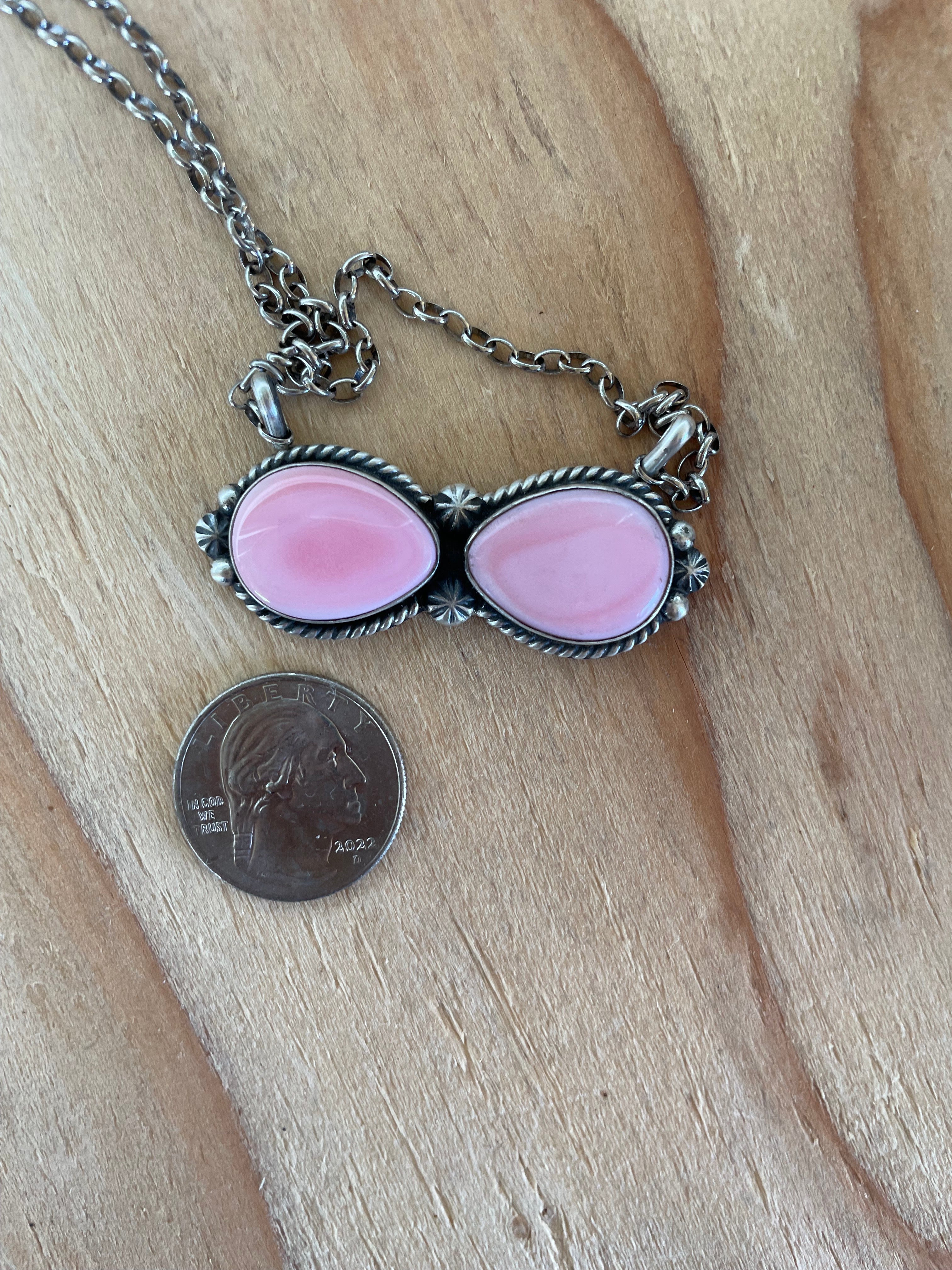 Bowtie Conch necklace