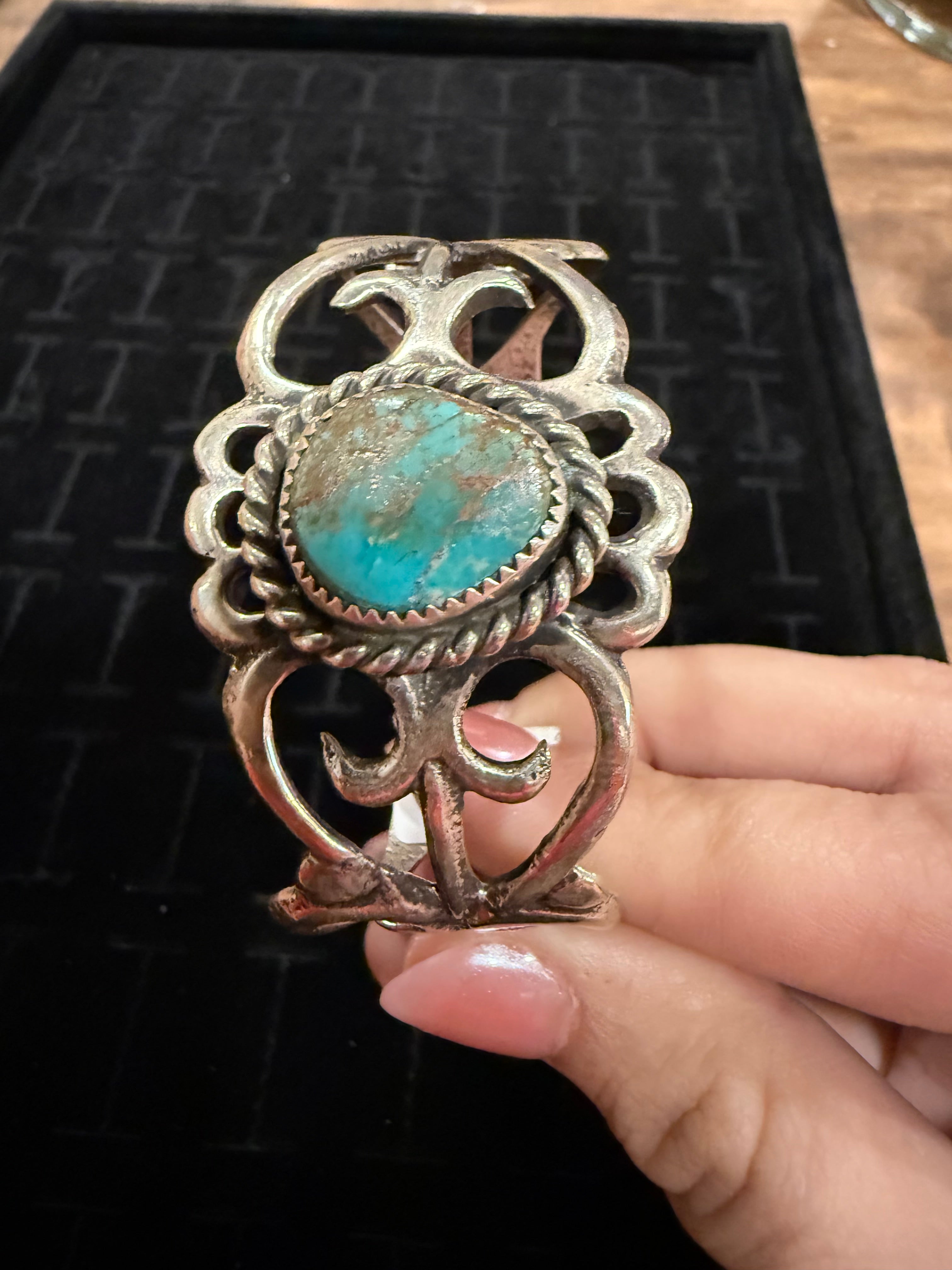 Kingman and Design Sterling Silver Cuff