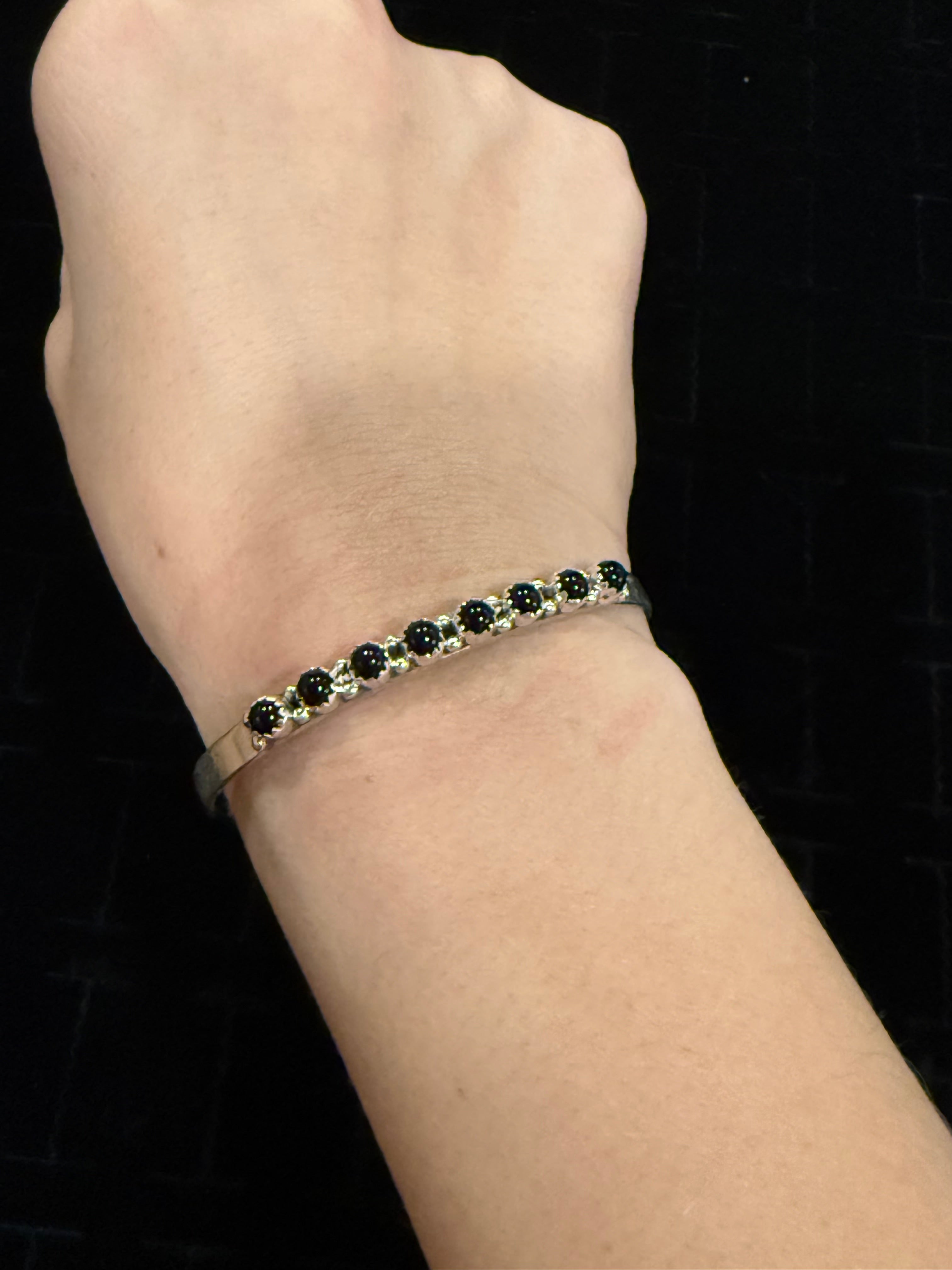 8 Stone Stacker Cuff