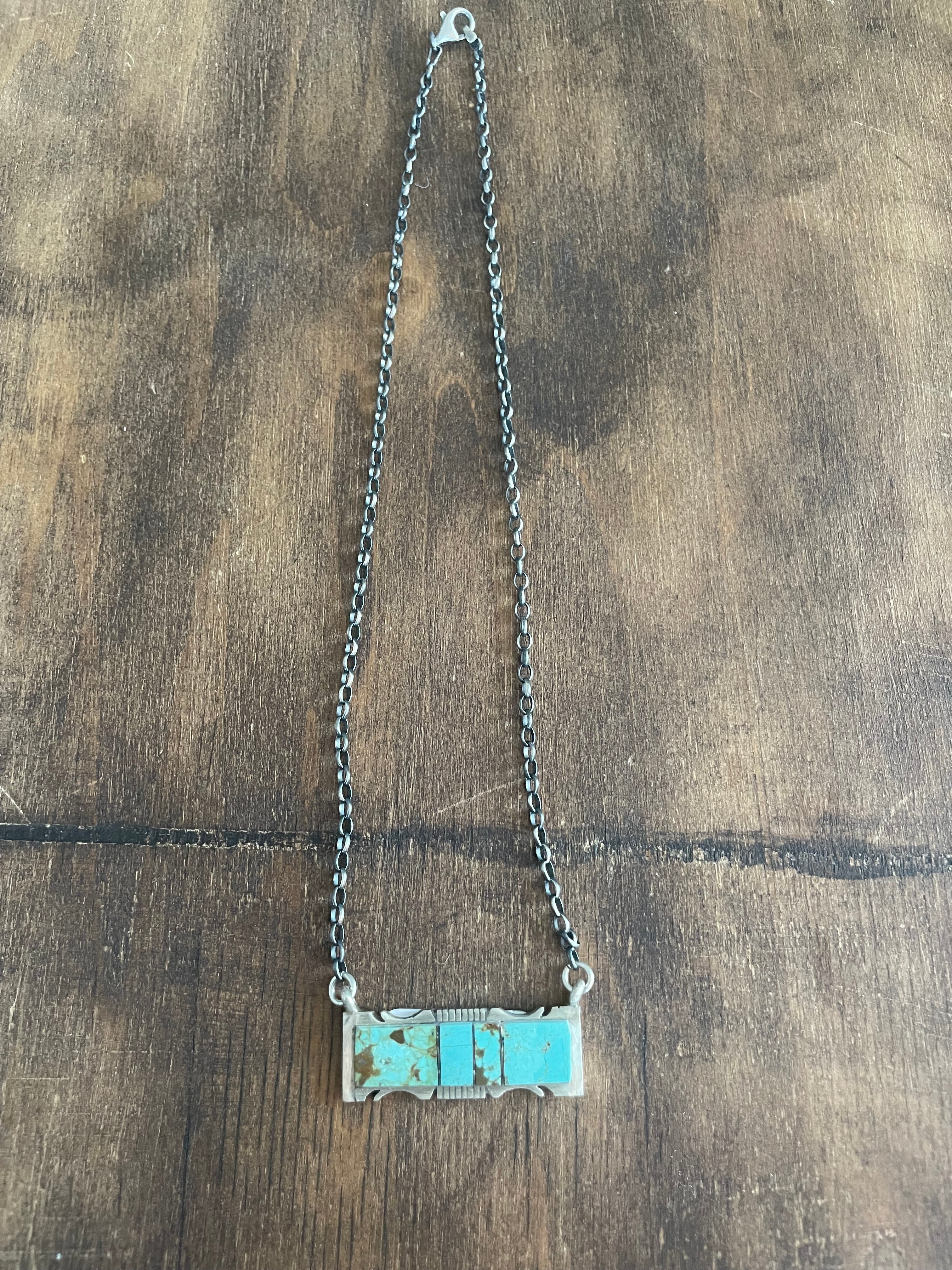 Kingman Inlay Necklace