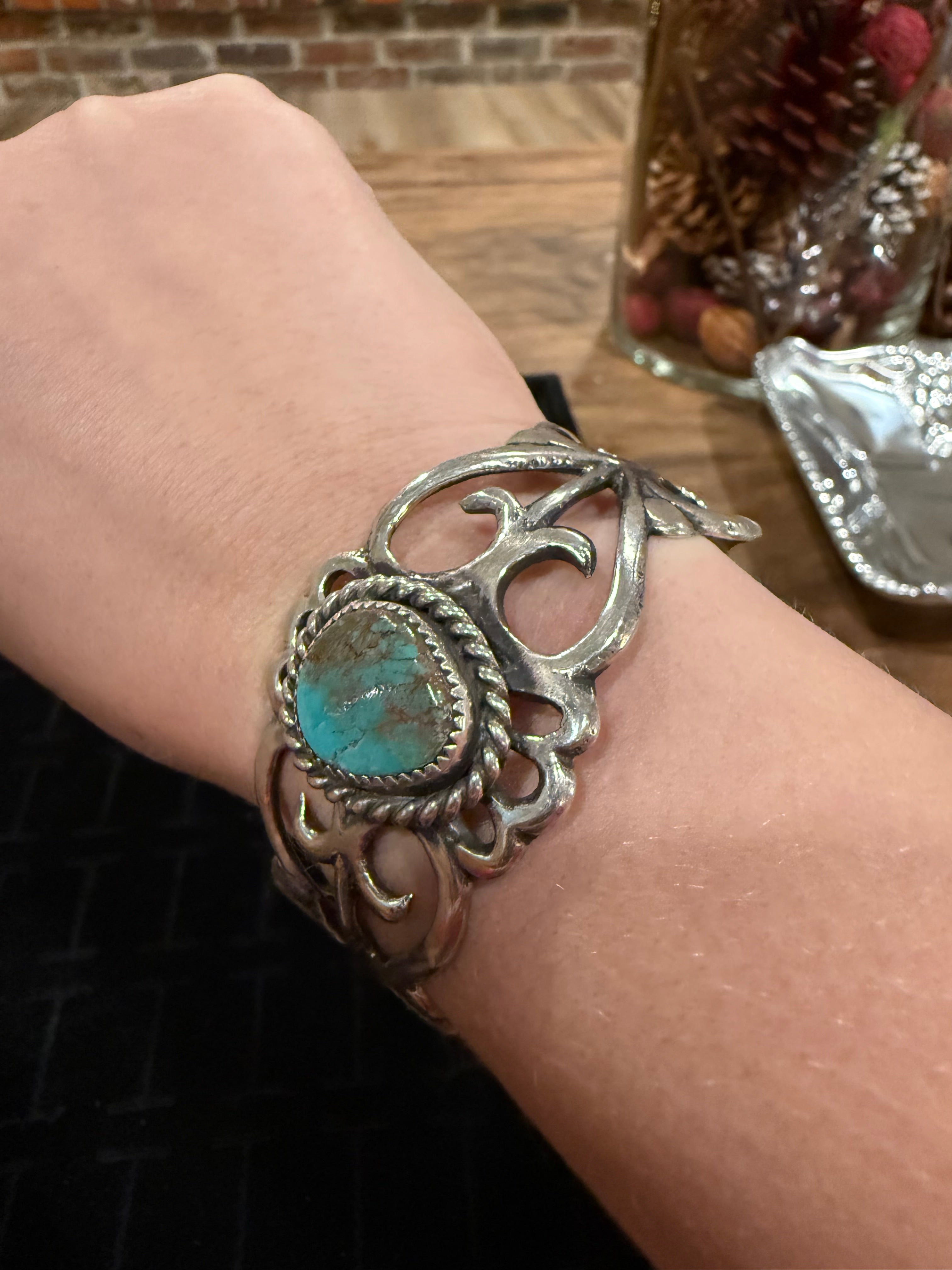 Kingman and Design Sterling Silver Cuff