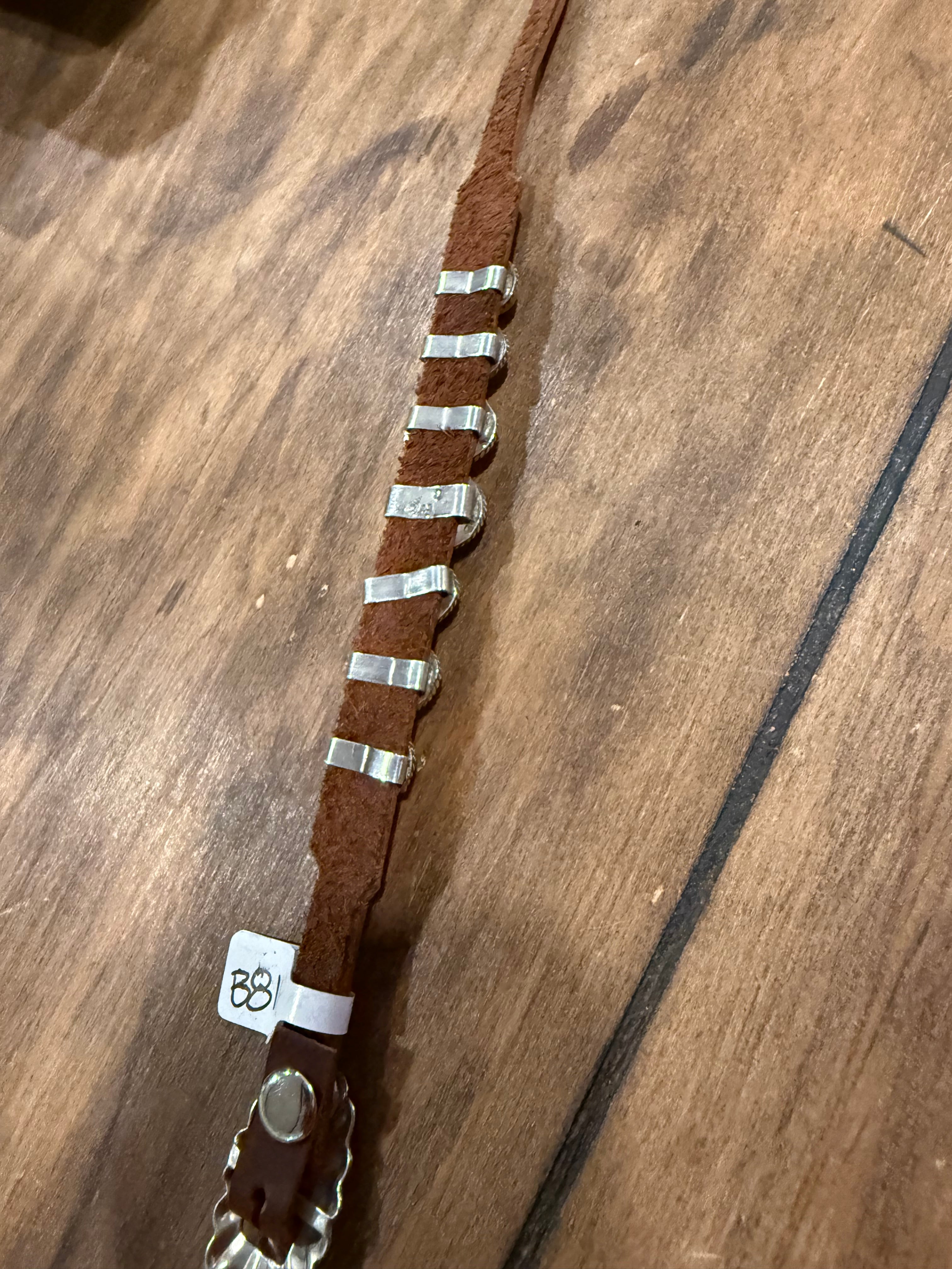 Multi Stone leather Bracelet