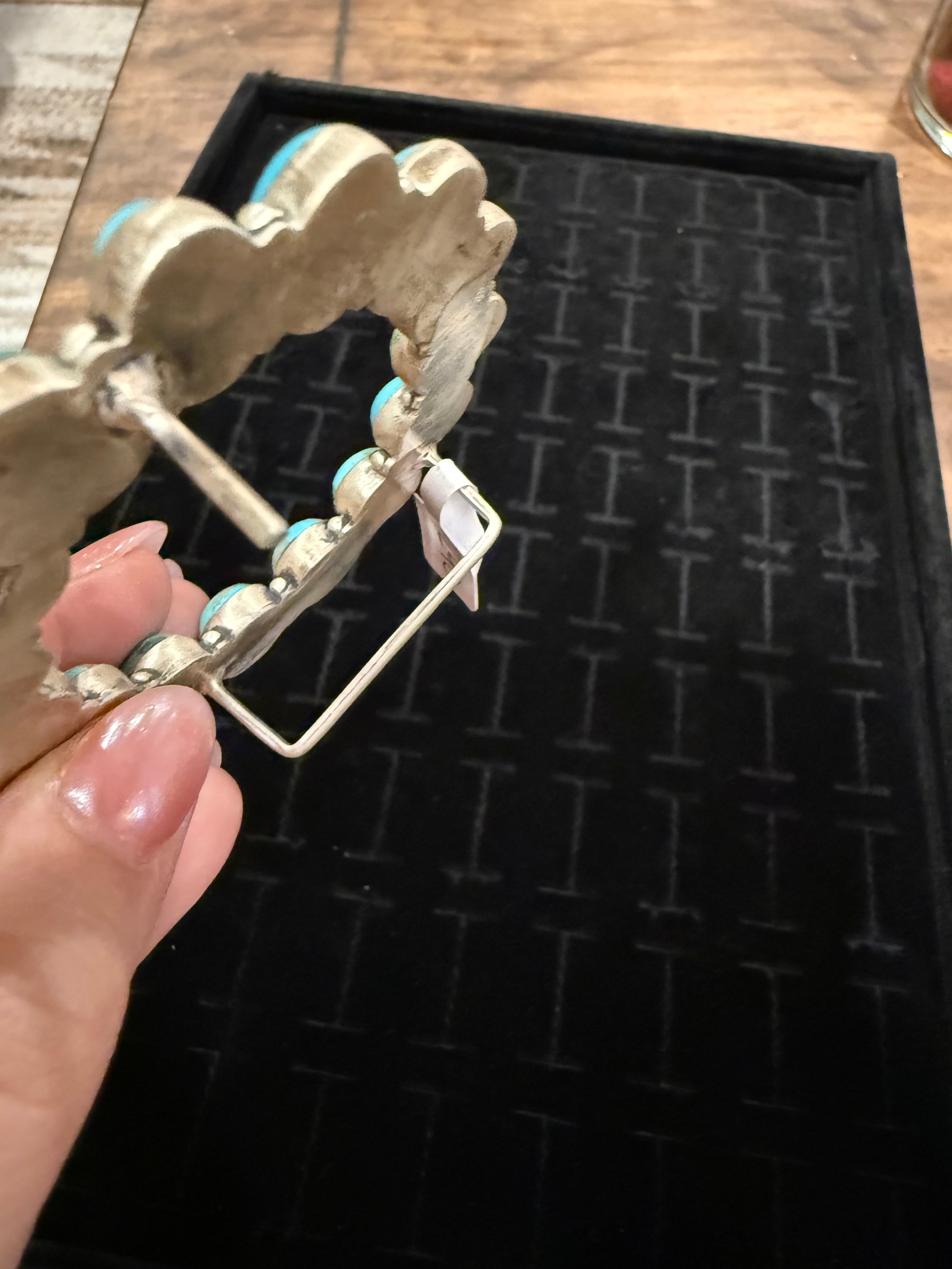 Big Turquoise Circle Buckle