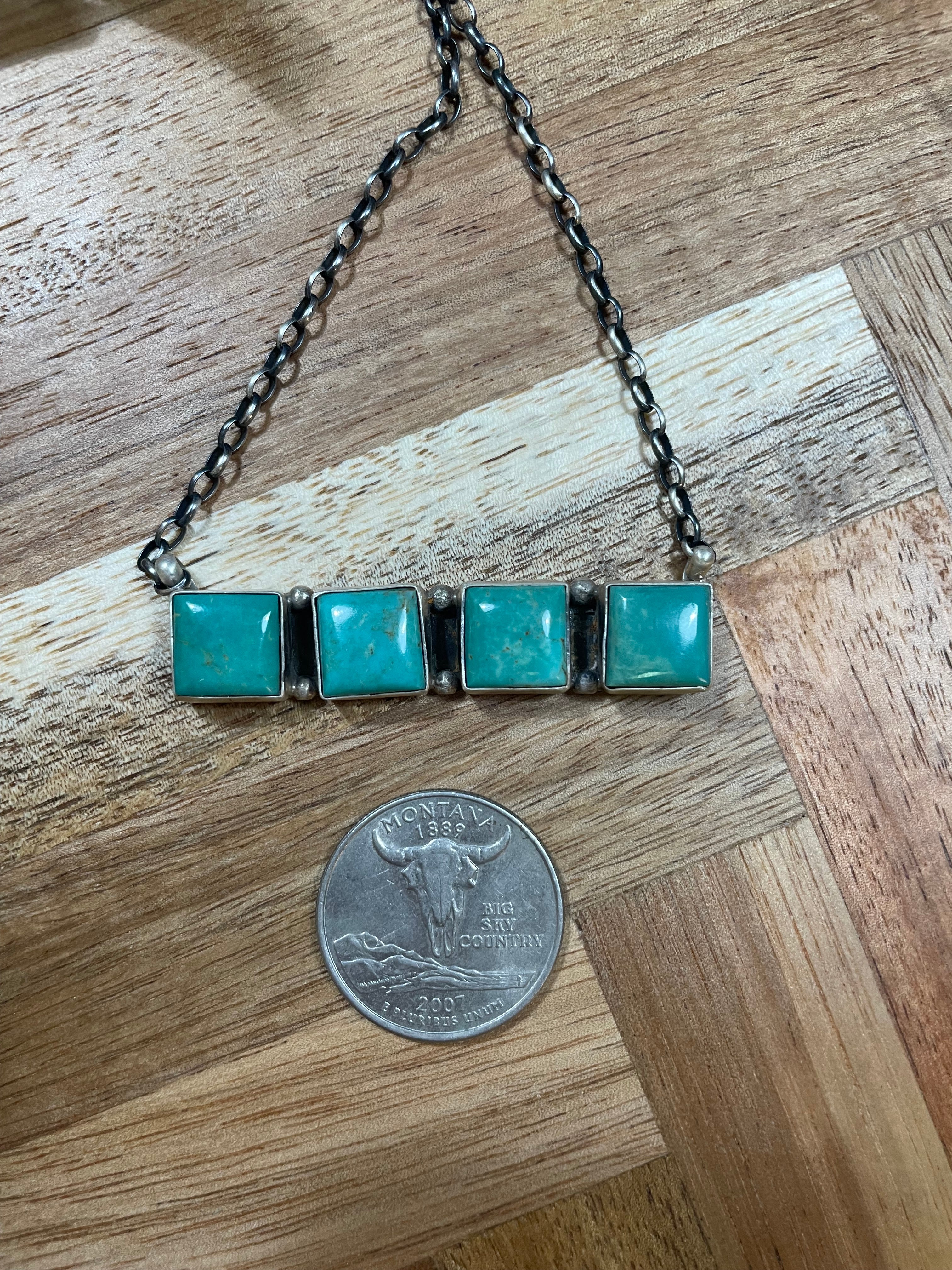 Kingman turquoise 4 square