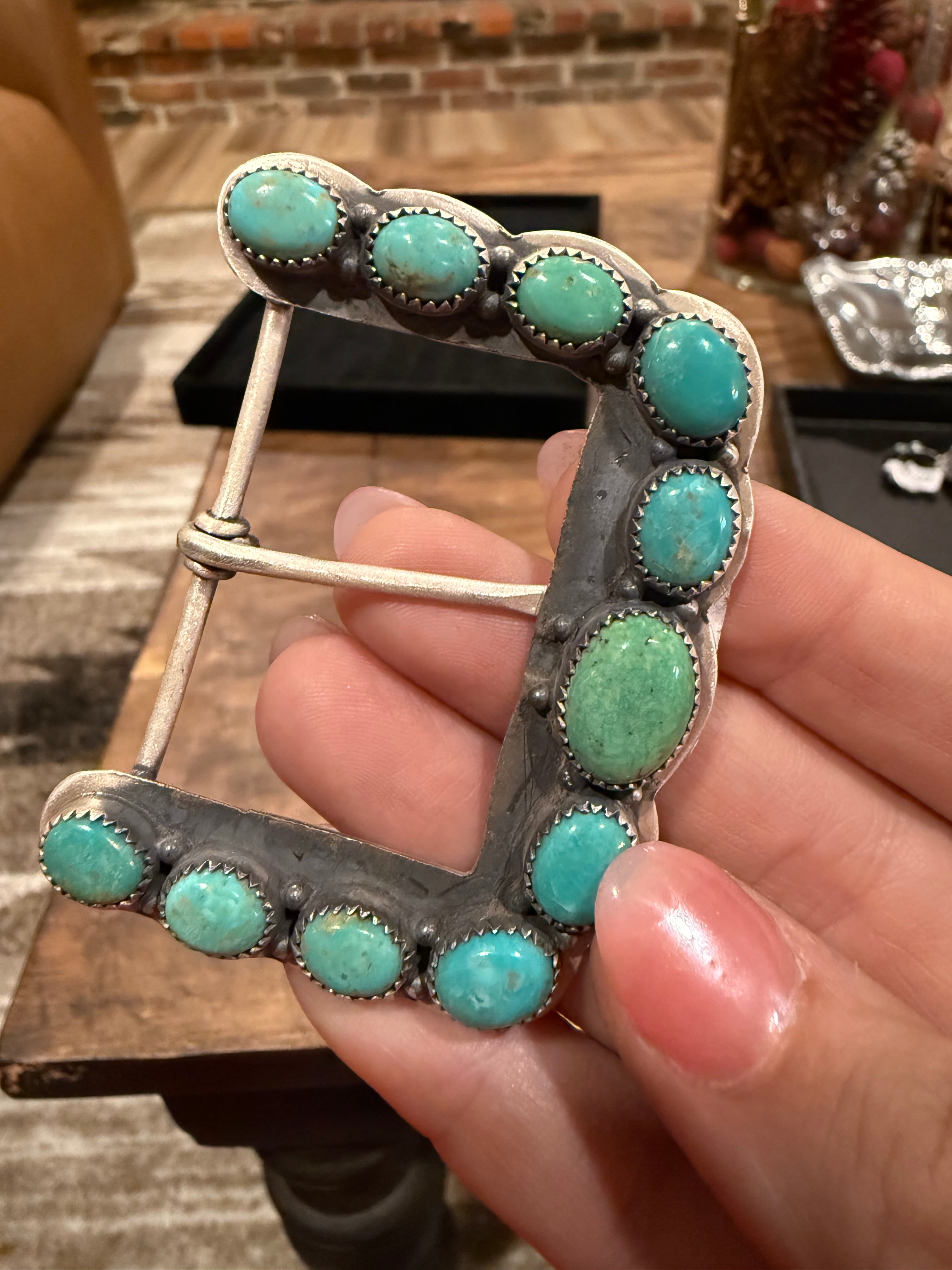 Turquoise Buckles