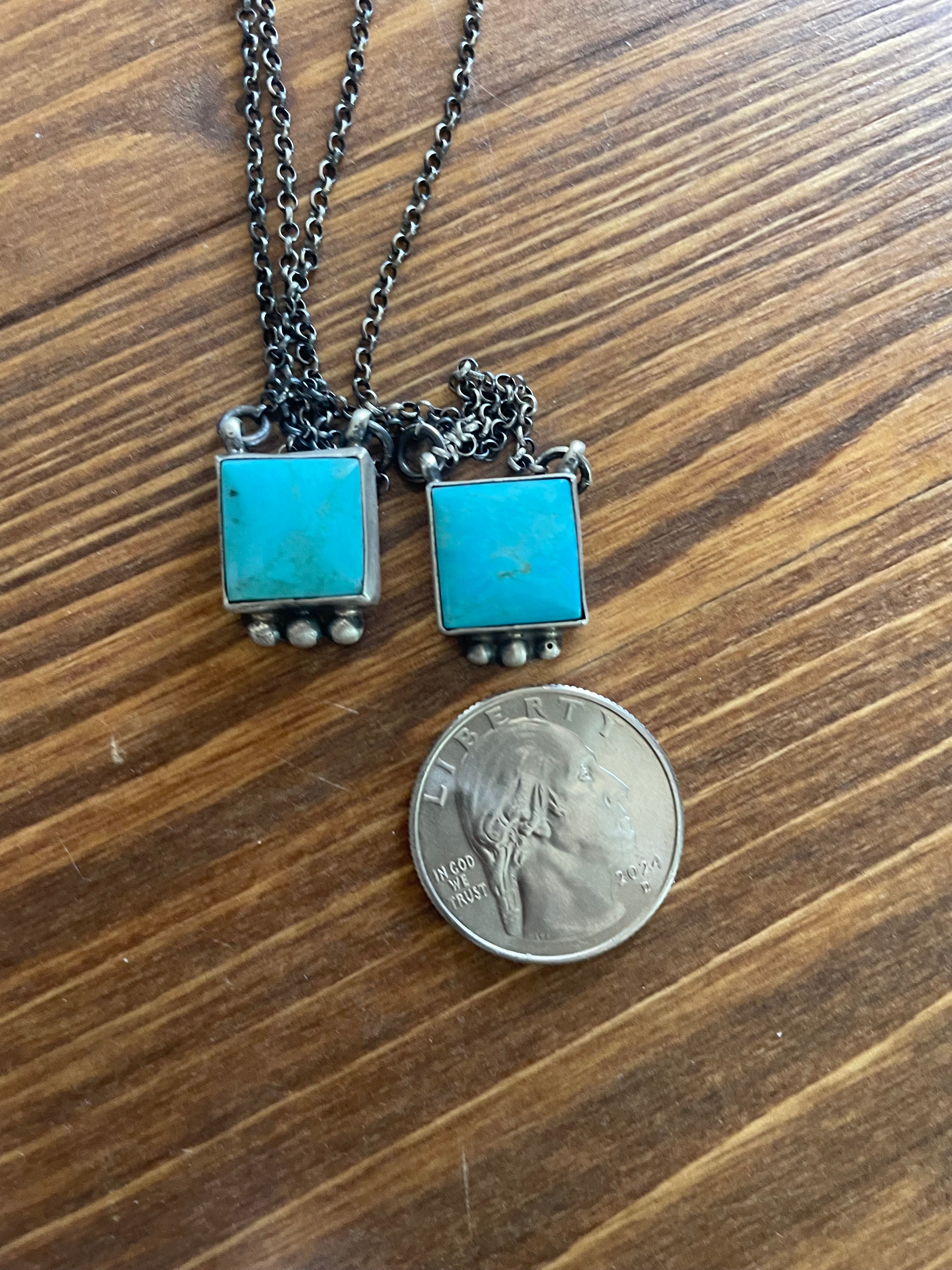 Small Square Necklace