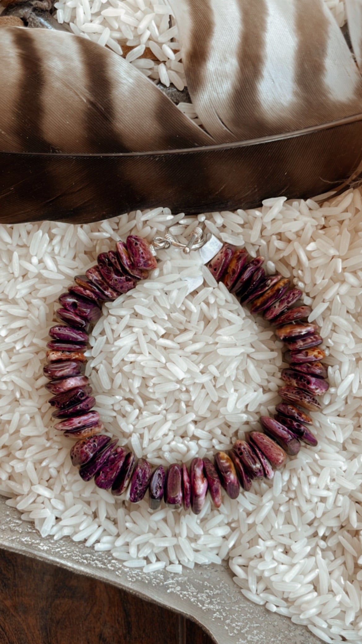 Purple Spiny Bracelet