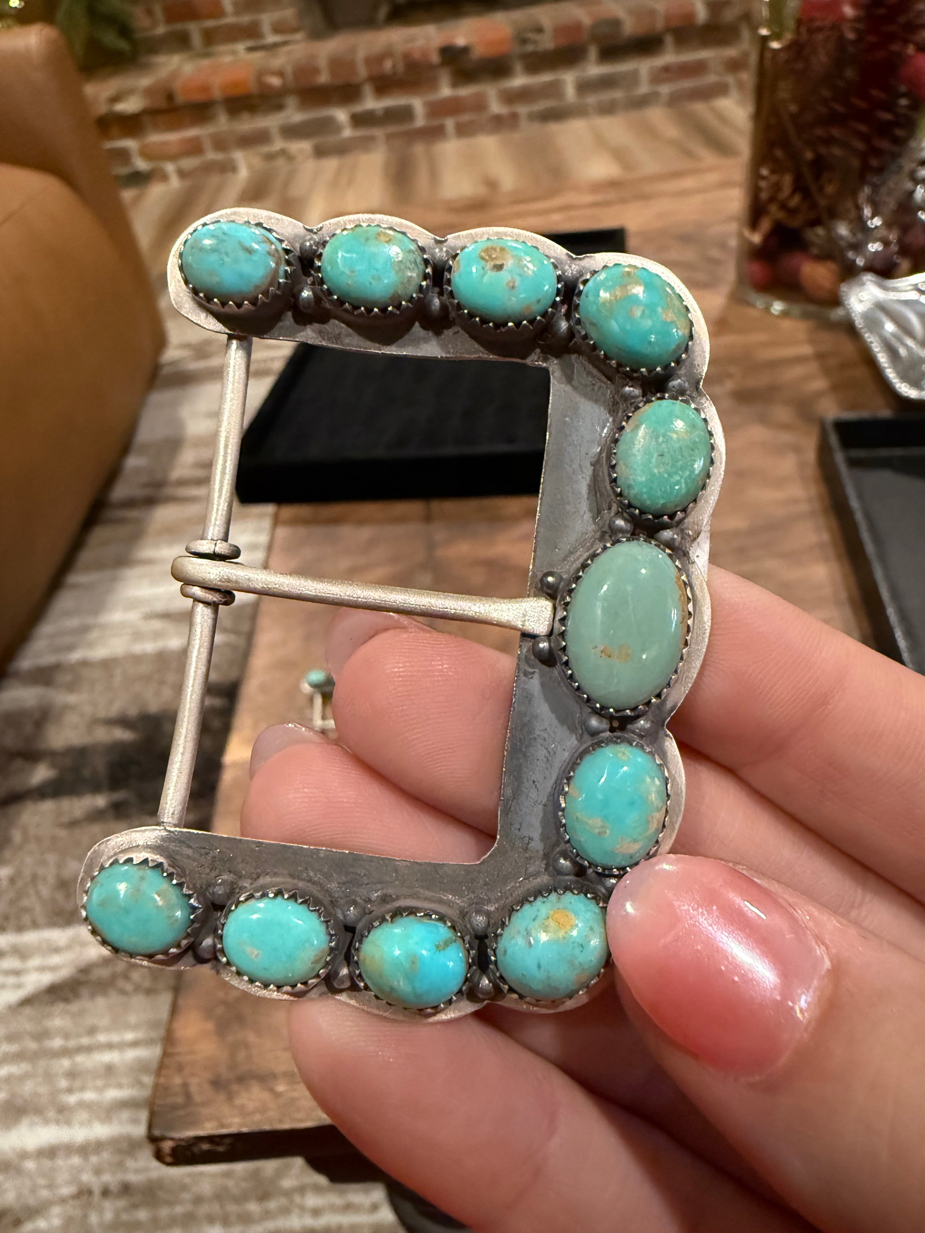 Turquoise Buckles