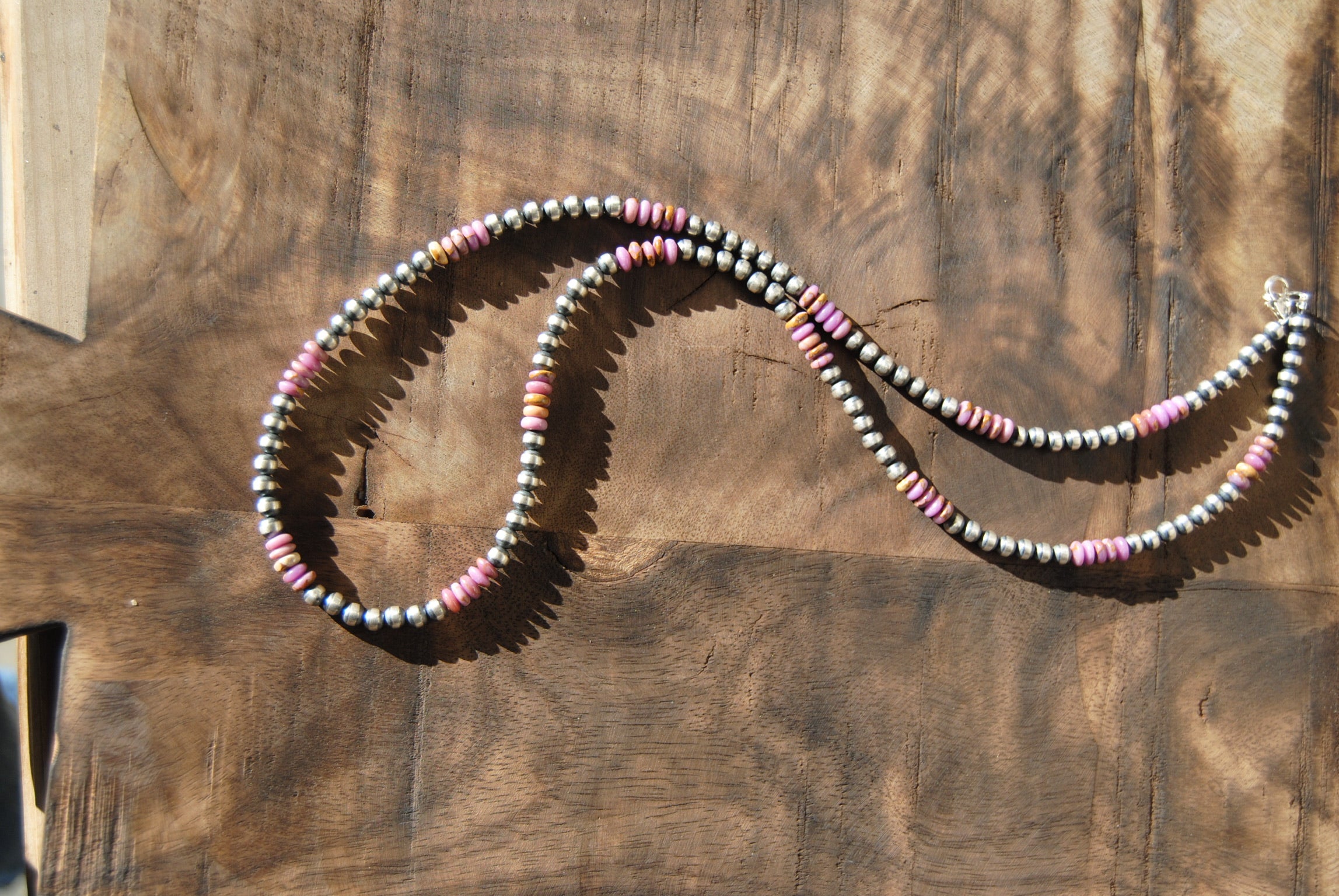 Sugalite & 5mm Navajos 14 Purple Necklace