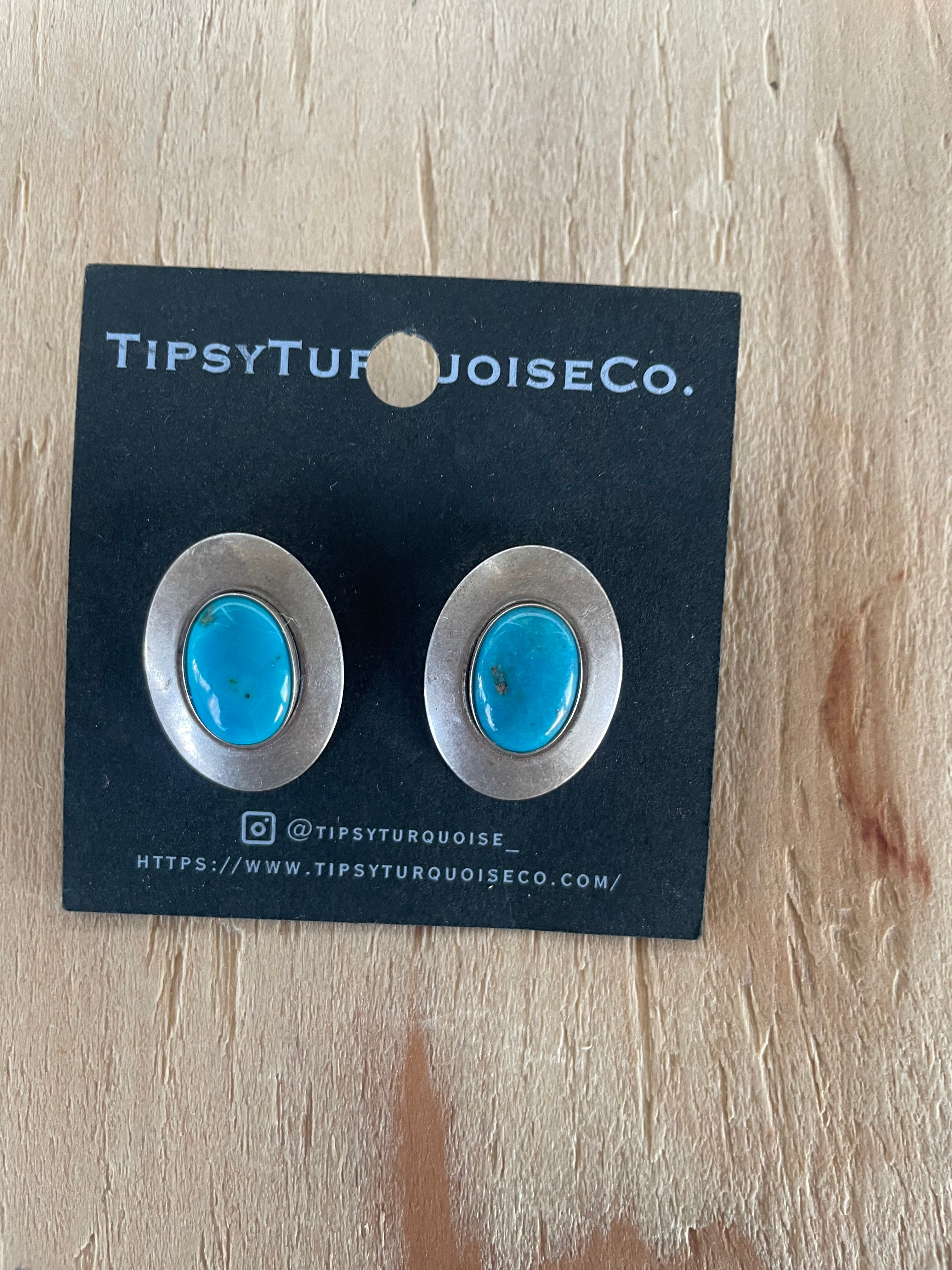 Medium Turquoise Studs