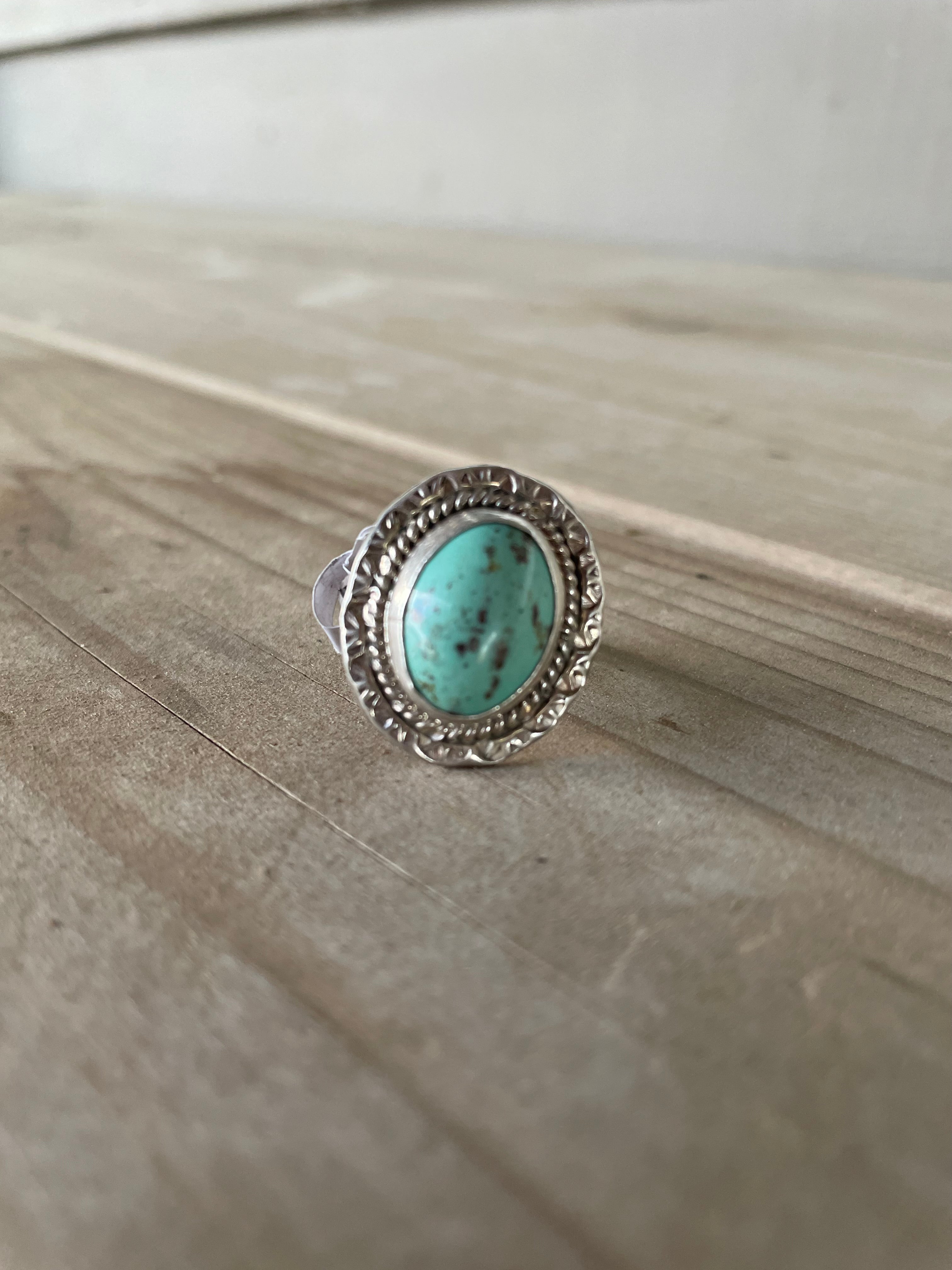 Turquoise Oval Ring