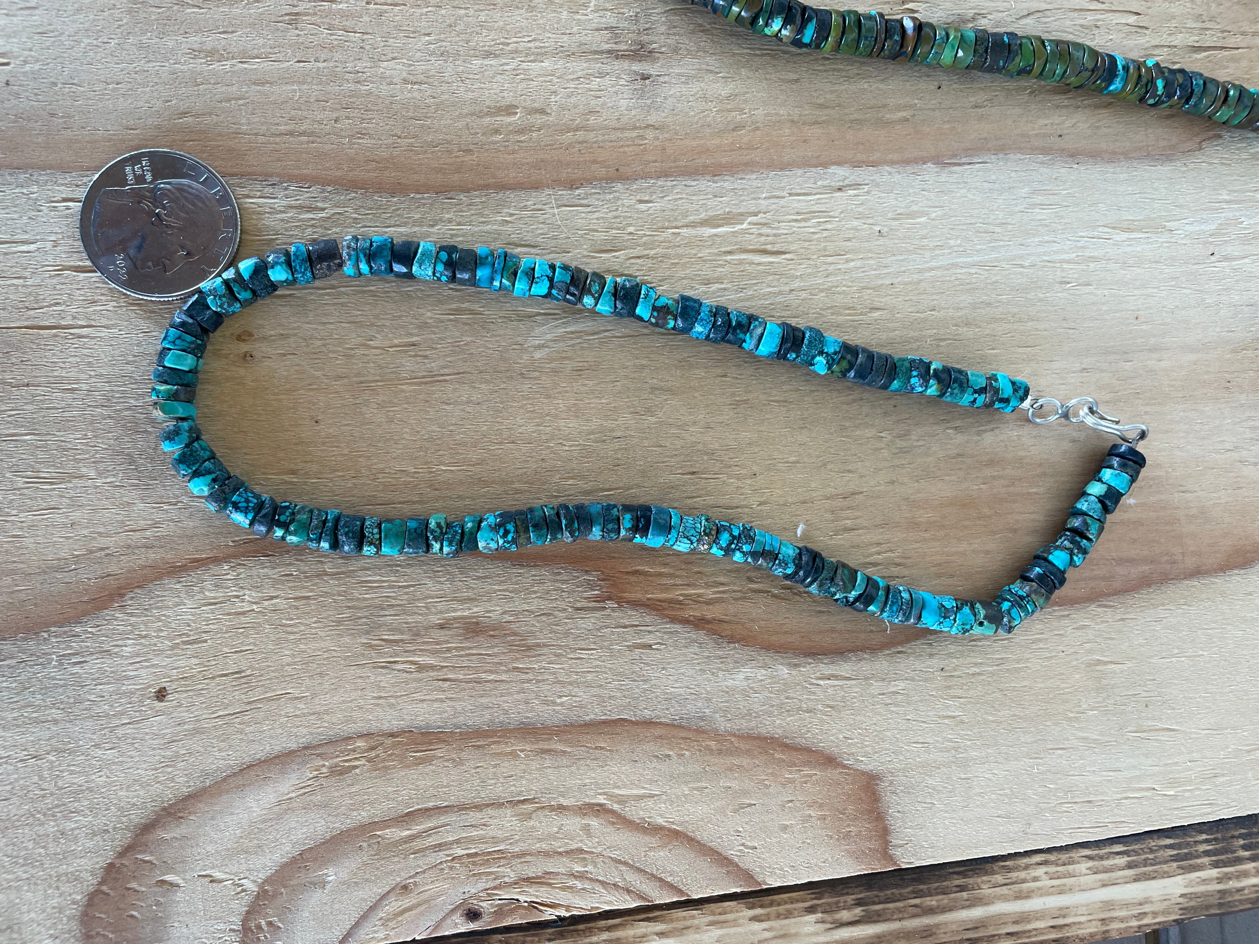 Disk Turquoise Choker