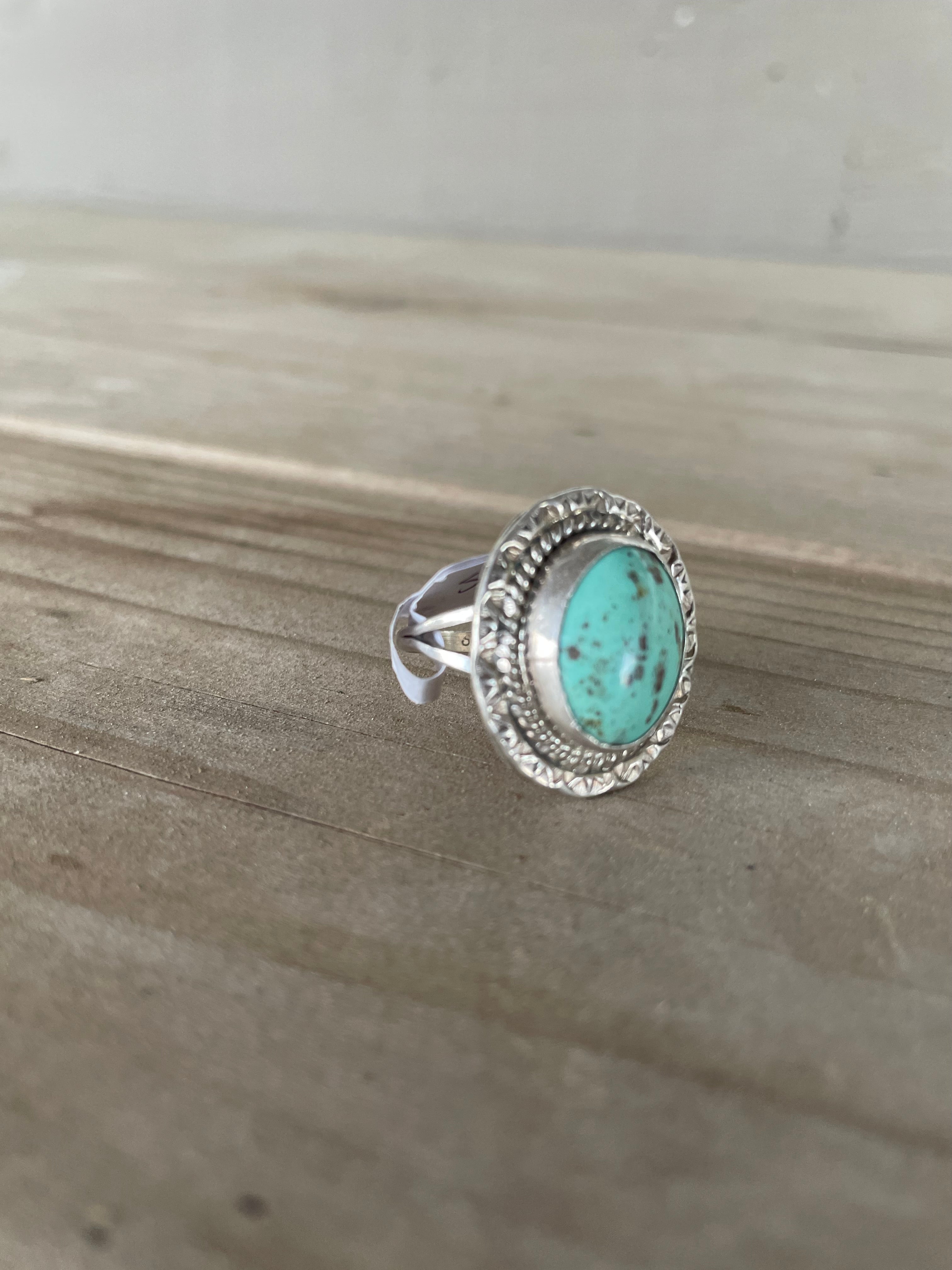 Turquoise Oval Ring