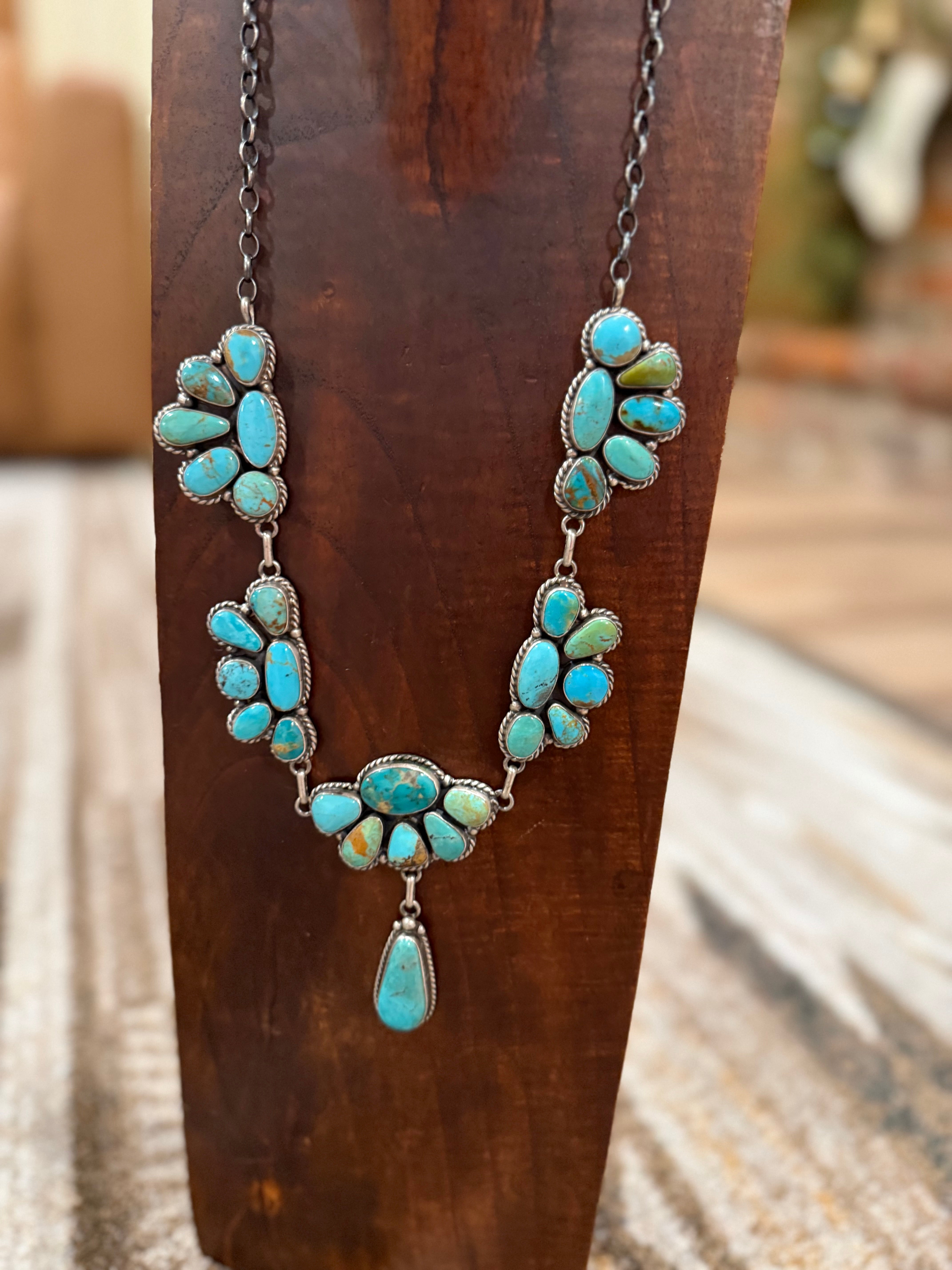 The West Lariat with earrings