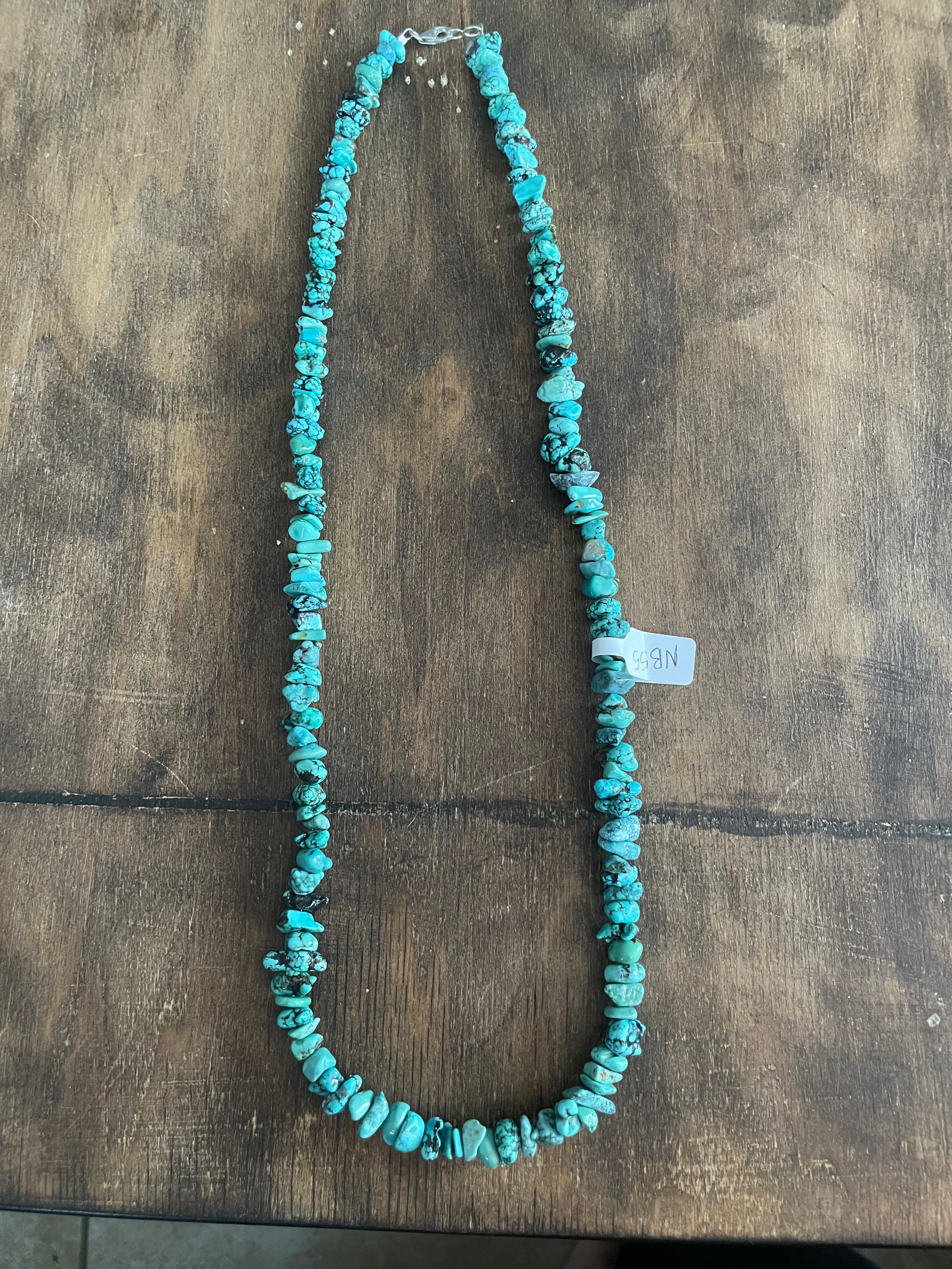 25in Stabilized Turquoise Necklace