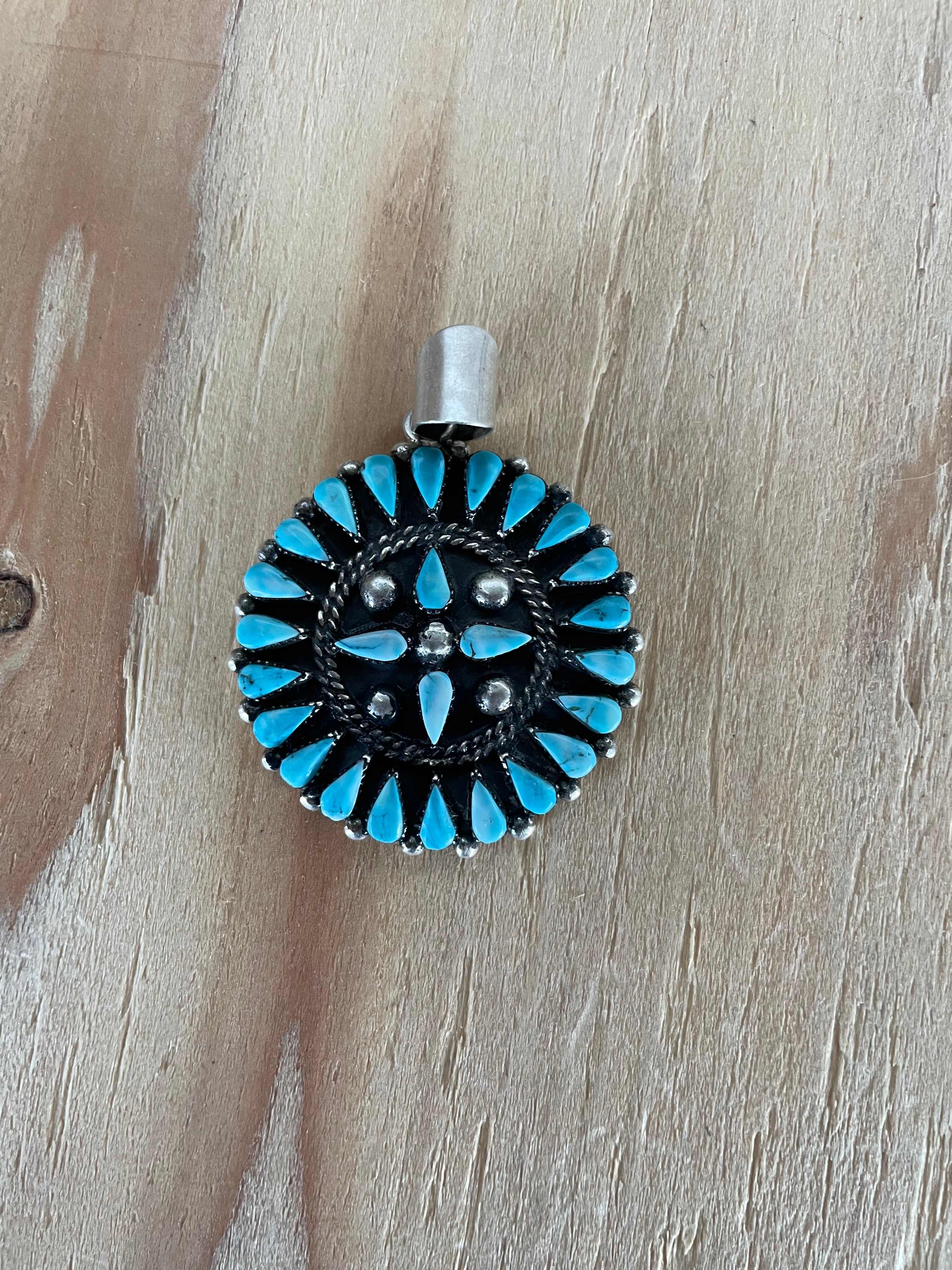 Zuni Sun Pendant