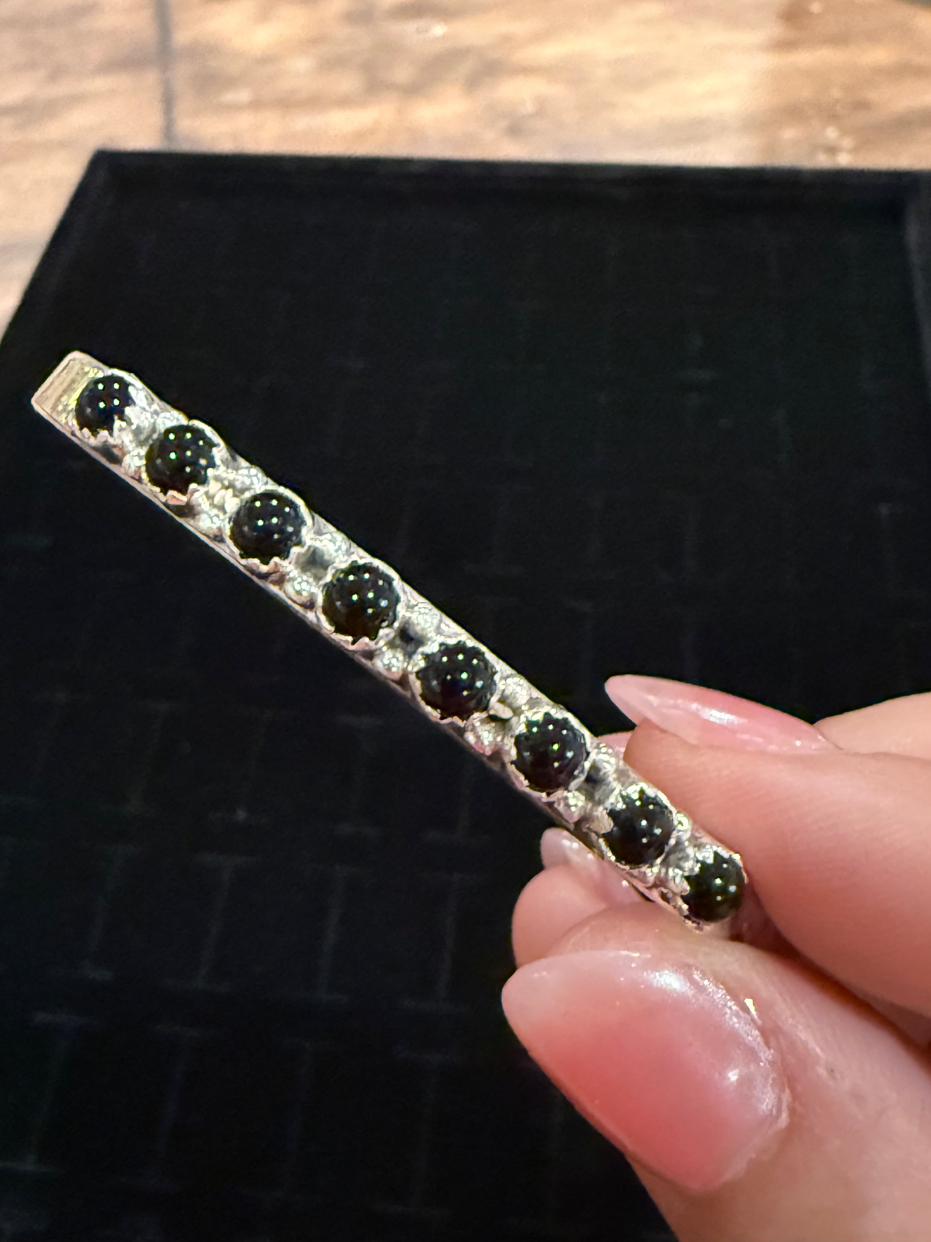 8 Stone Stacker Cuff