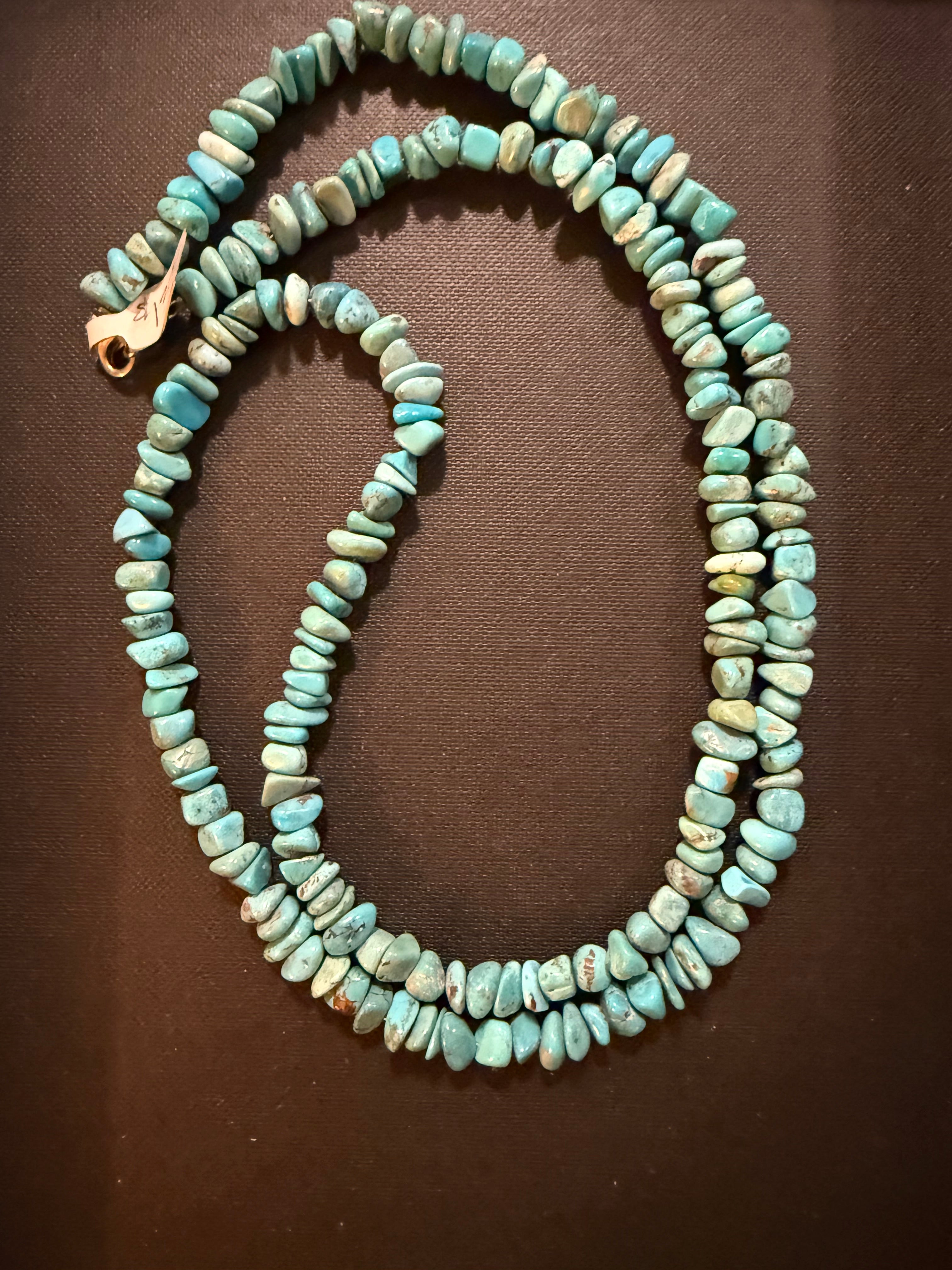 Light Turquoise Stone Necklace