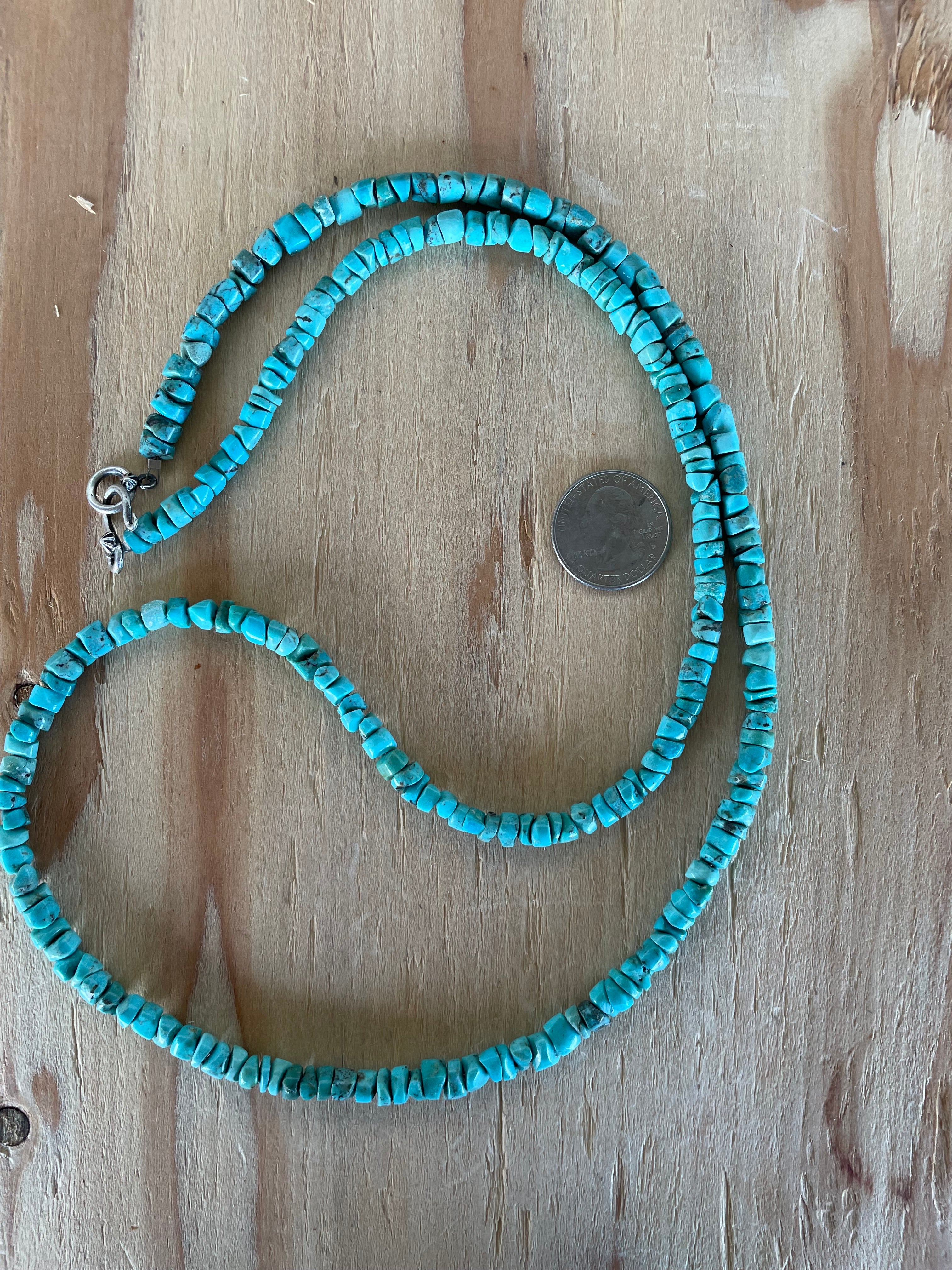 Light Turquoise Stone Necklace