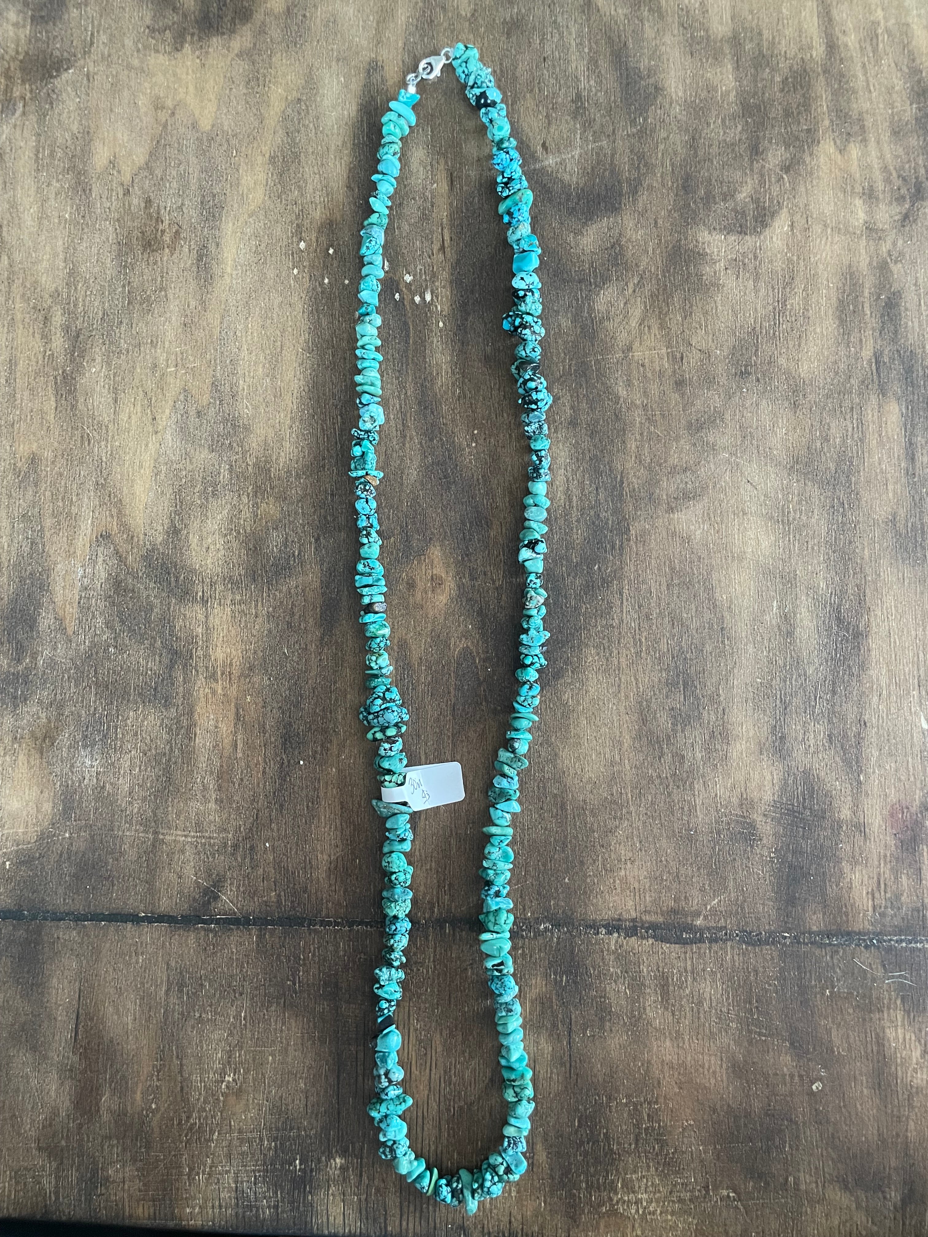 30in Stabilized Turquoise Necklace