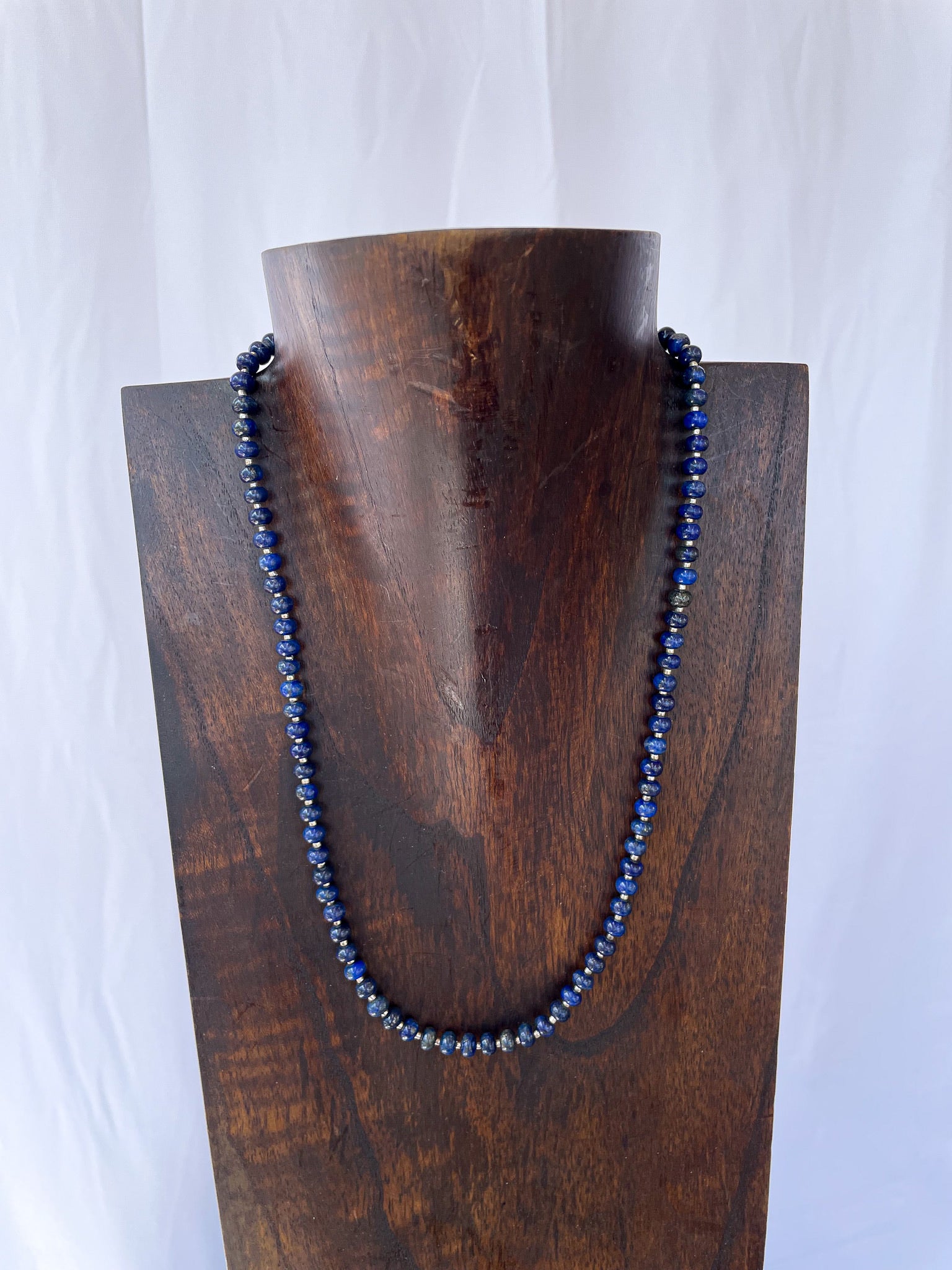 Lapis & Seed Beads Necklace