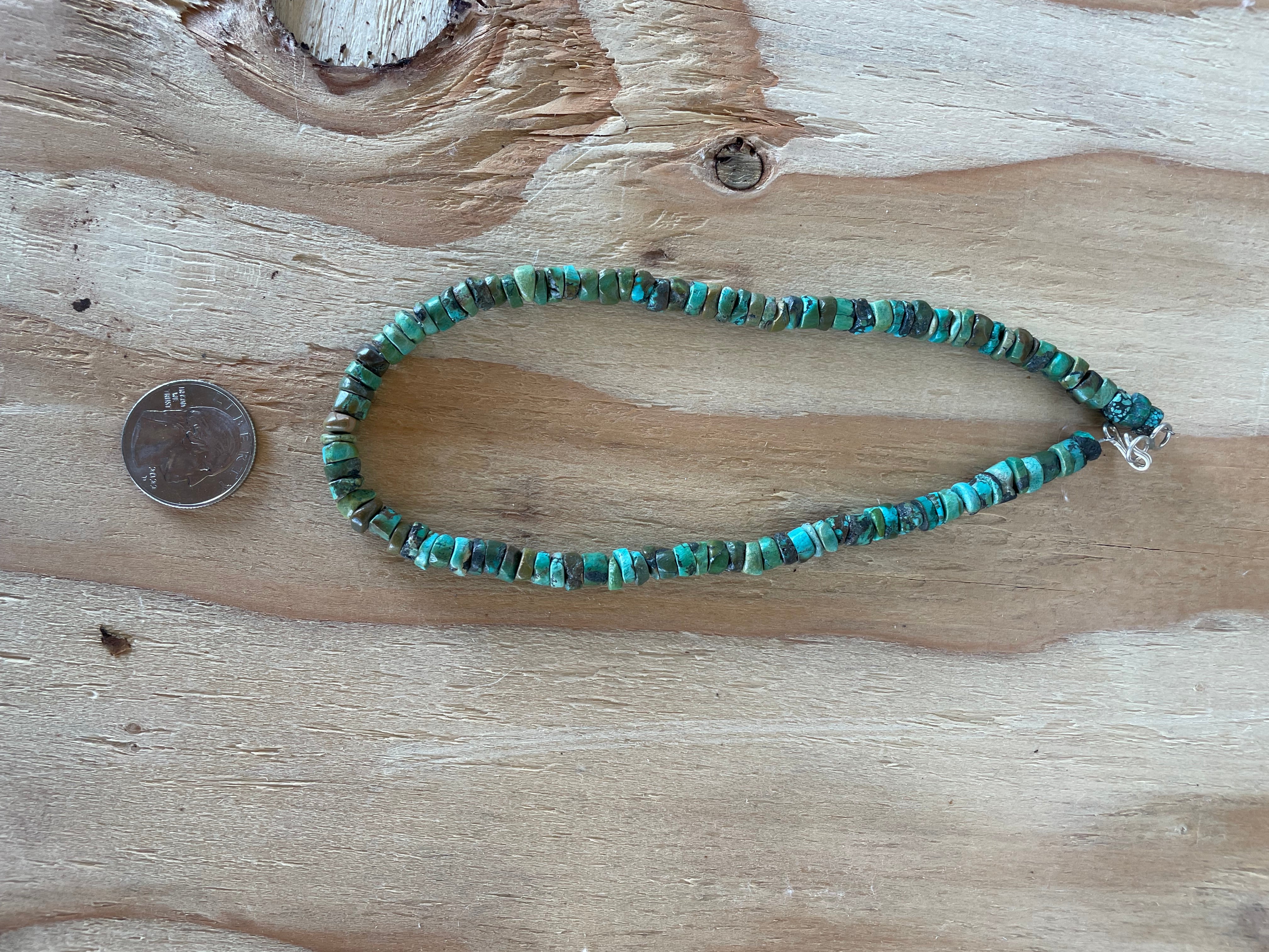 Disk Turquoise Choker