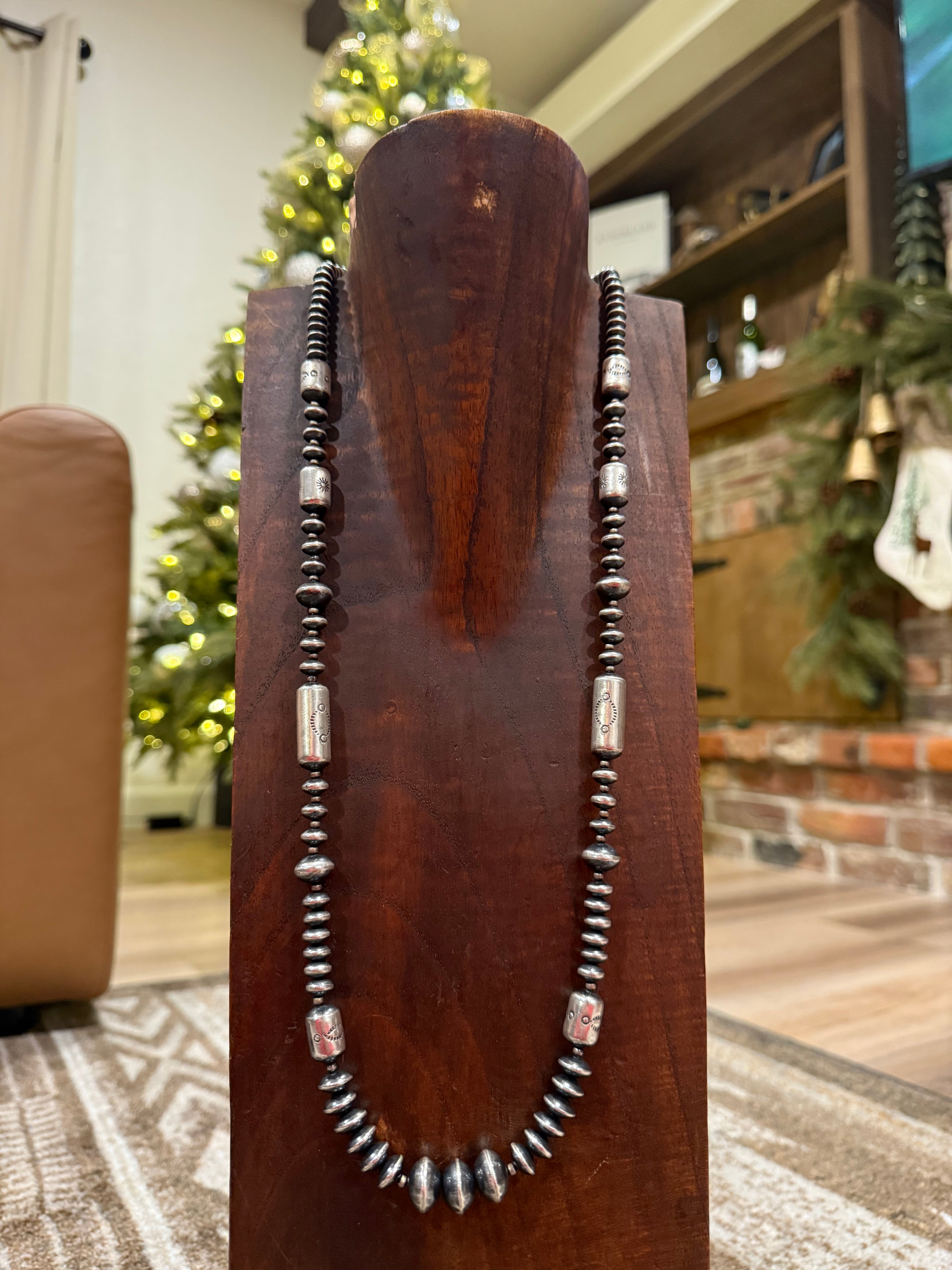 Sterling Silver Hand strung Beads