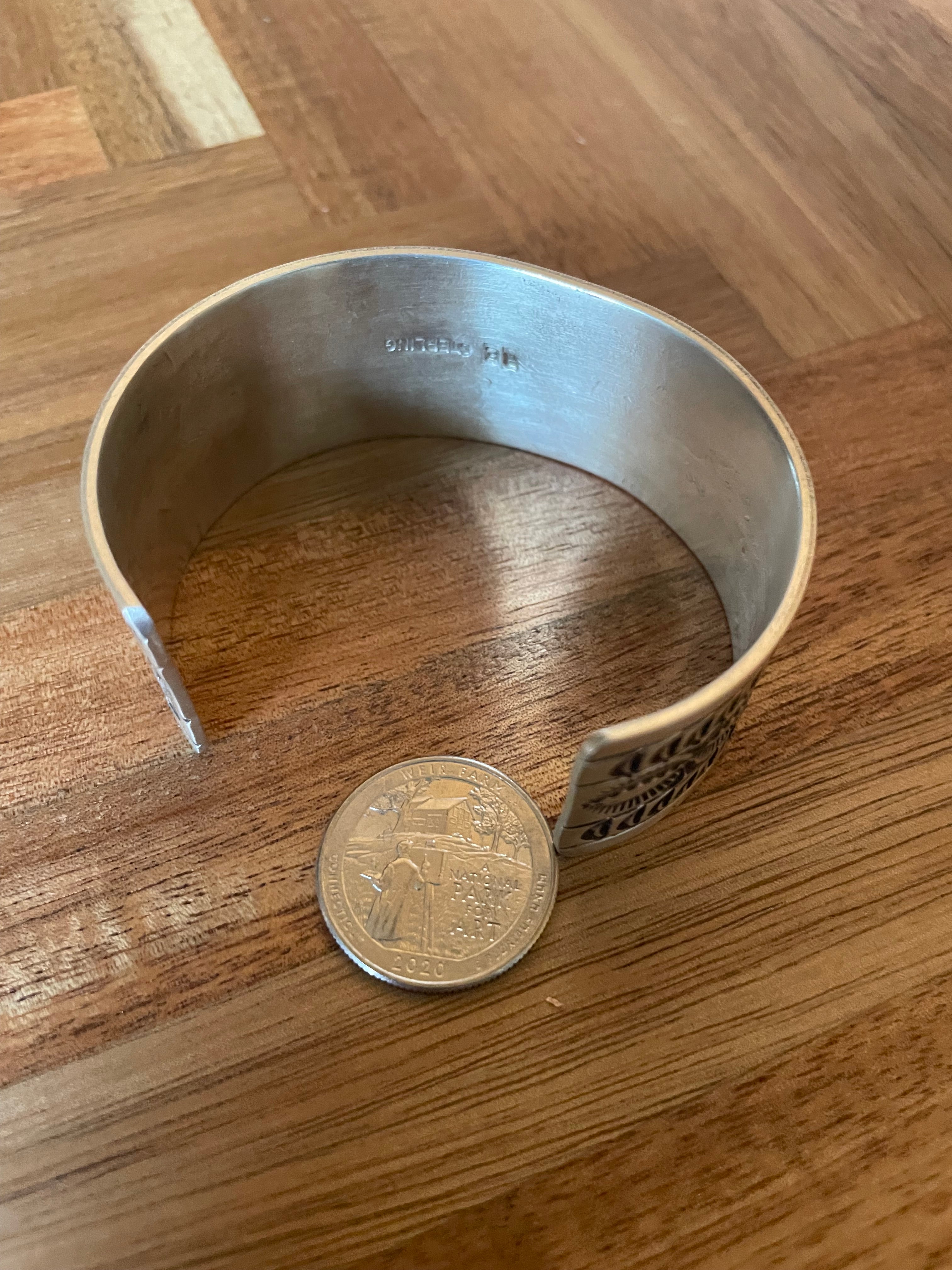 Sterling cuff