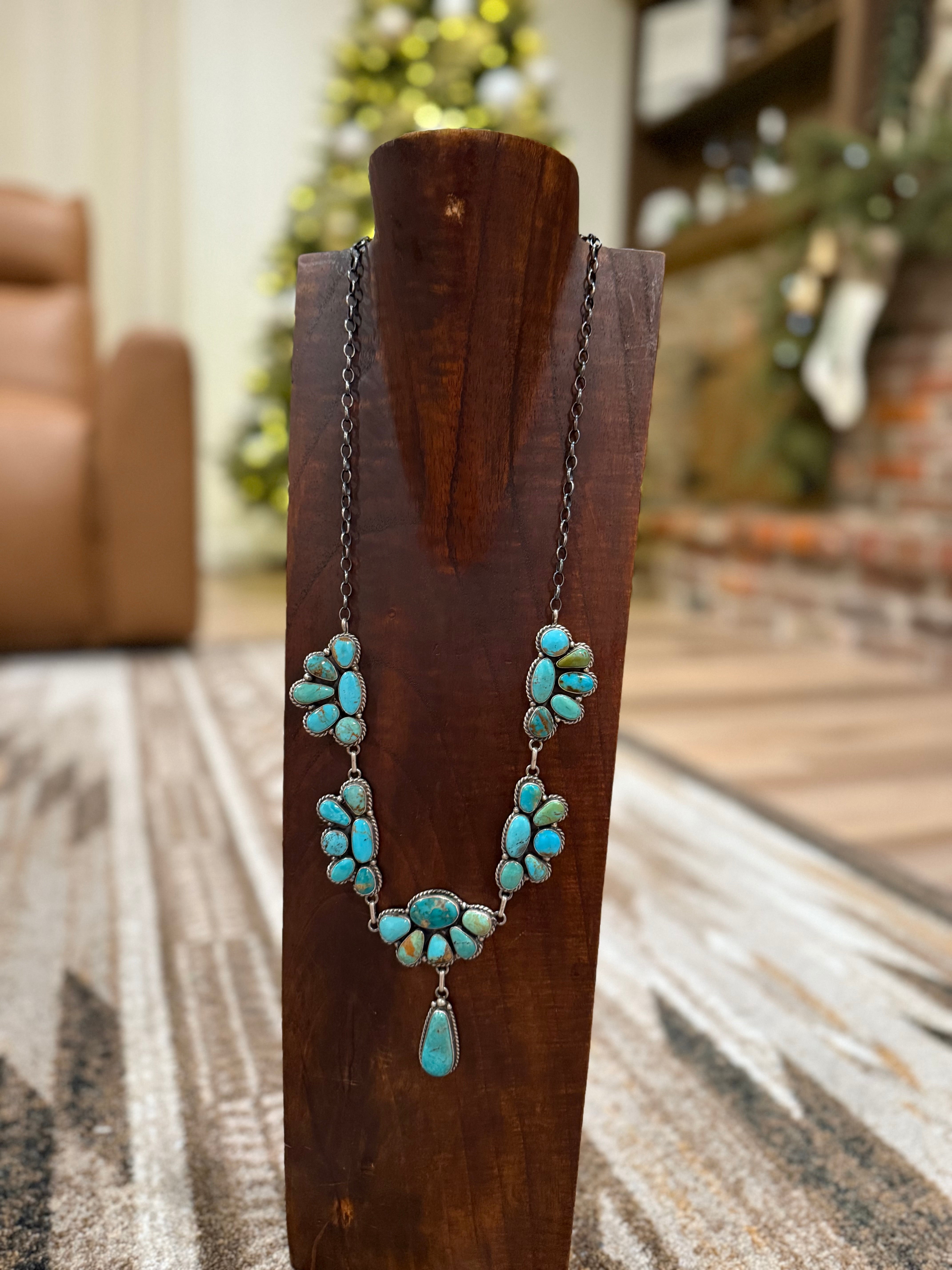 The West Lariat with earrings