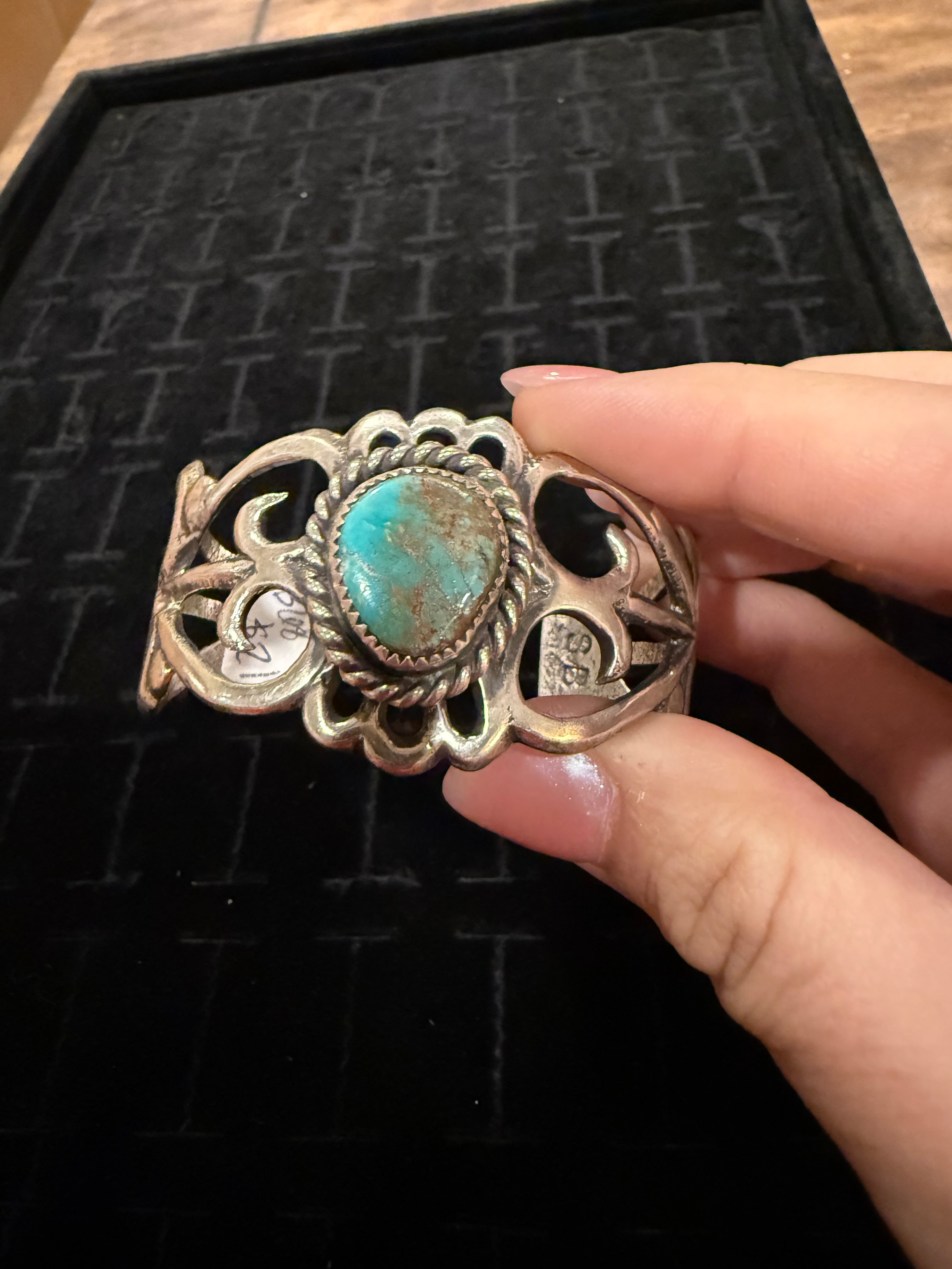 Kingman and Design Sterling Silver Cuff