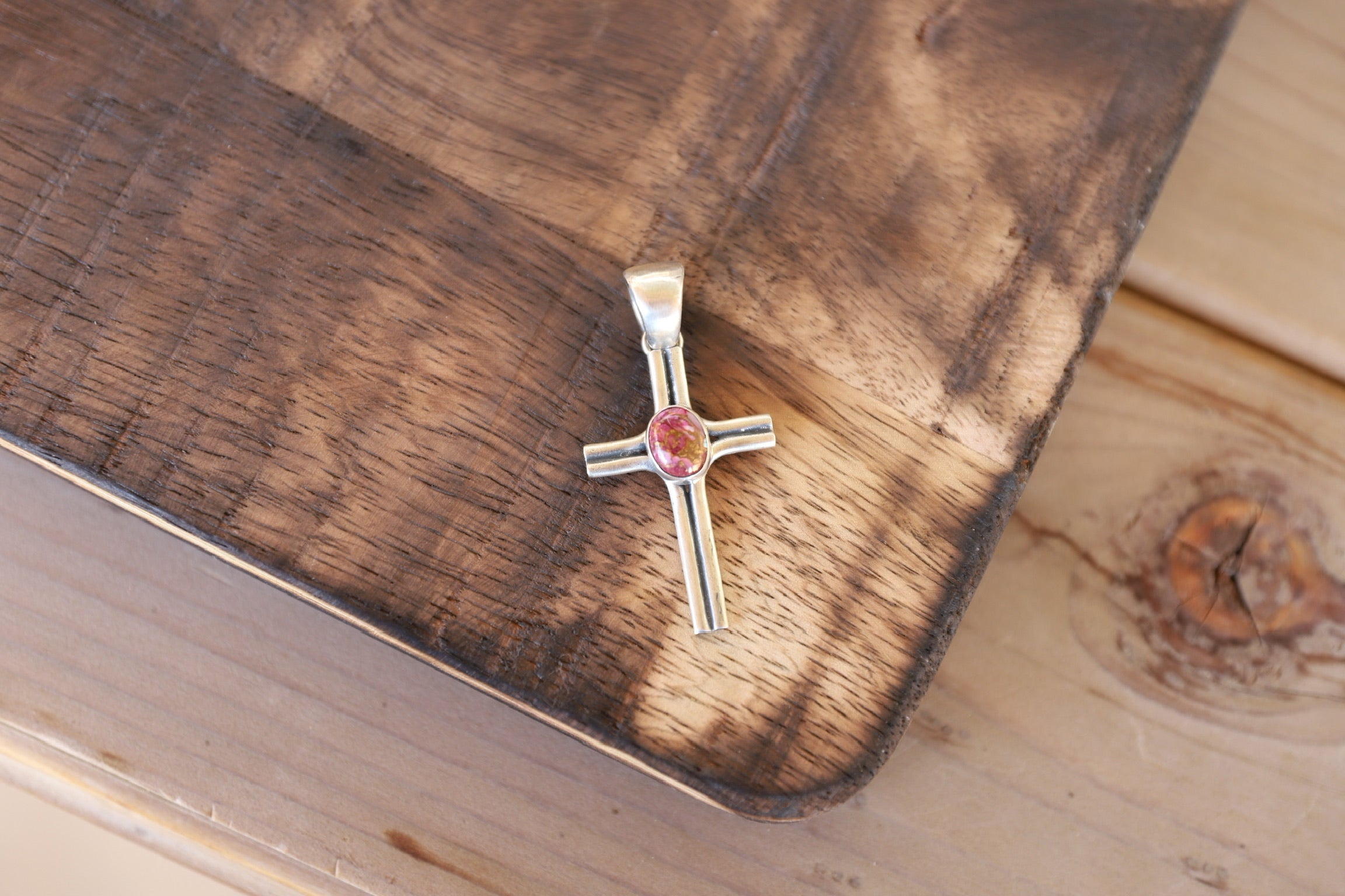 Mojave Cross Pendant