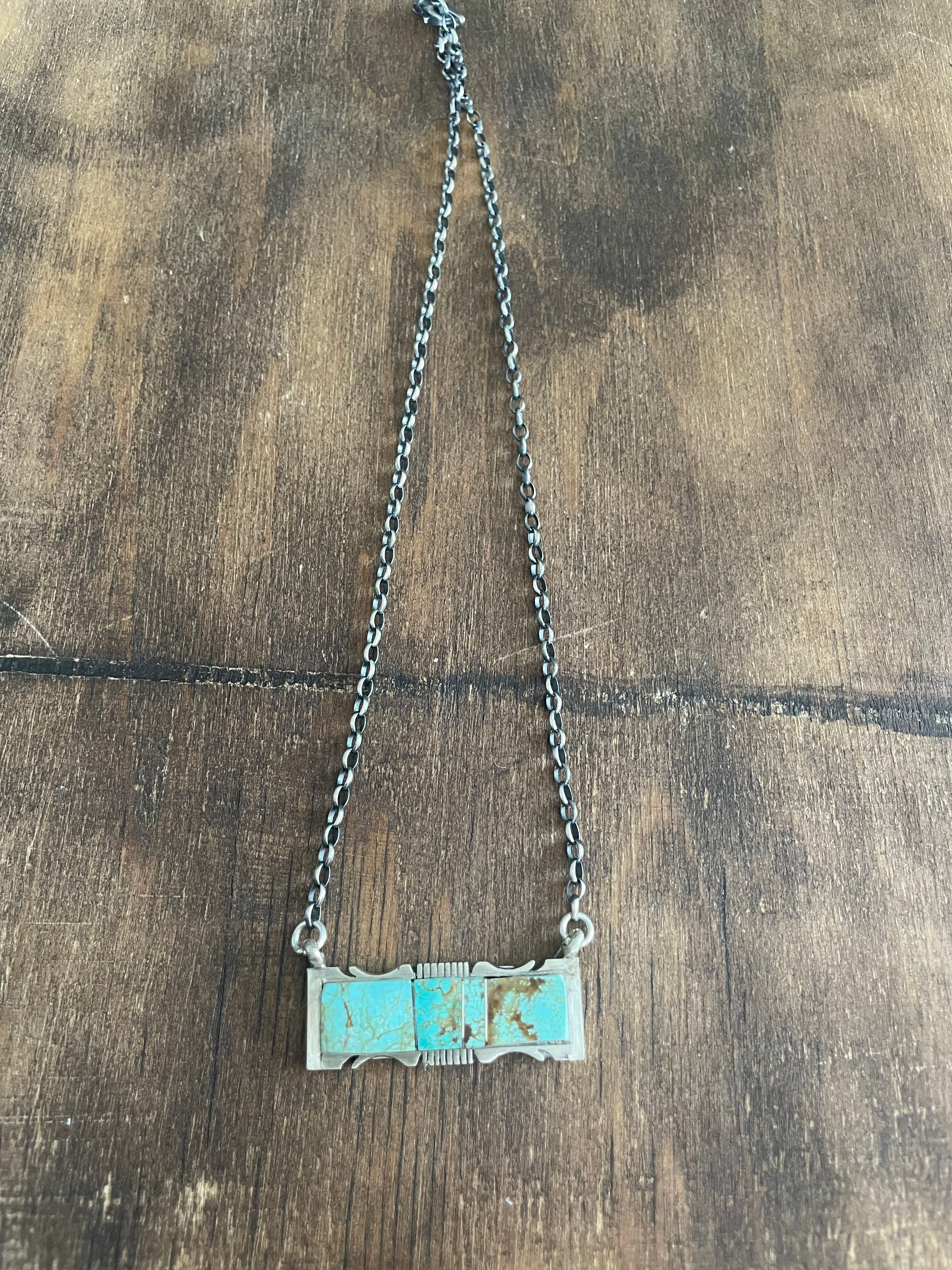 Kingman Inlay Necklace