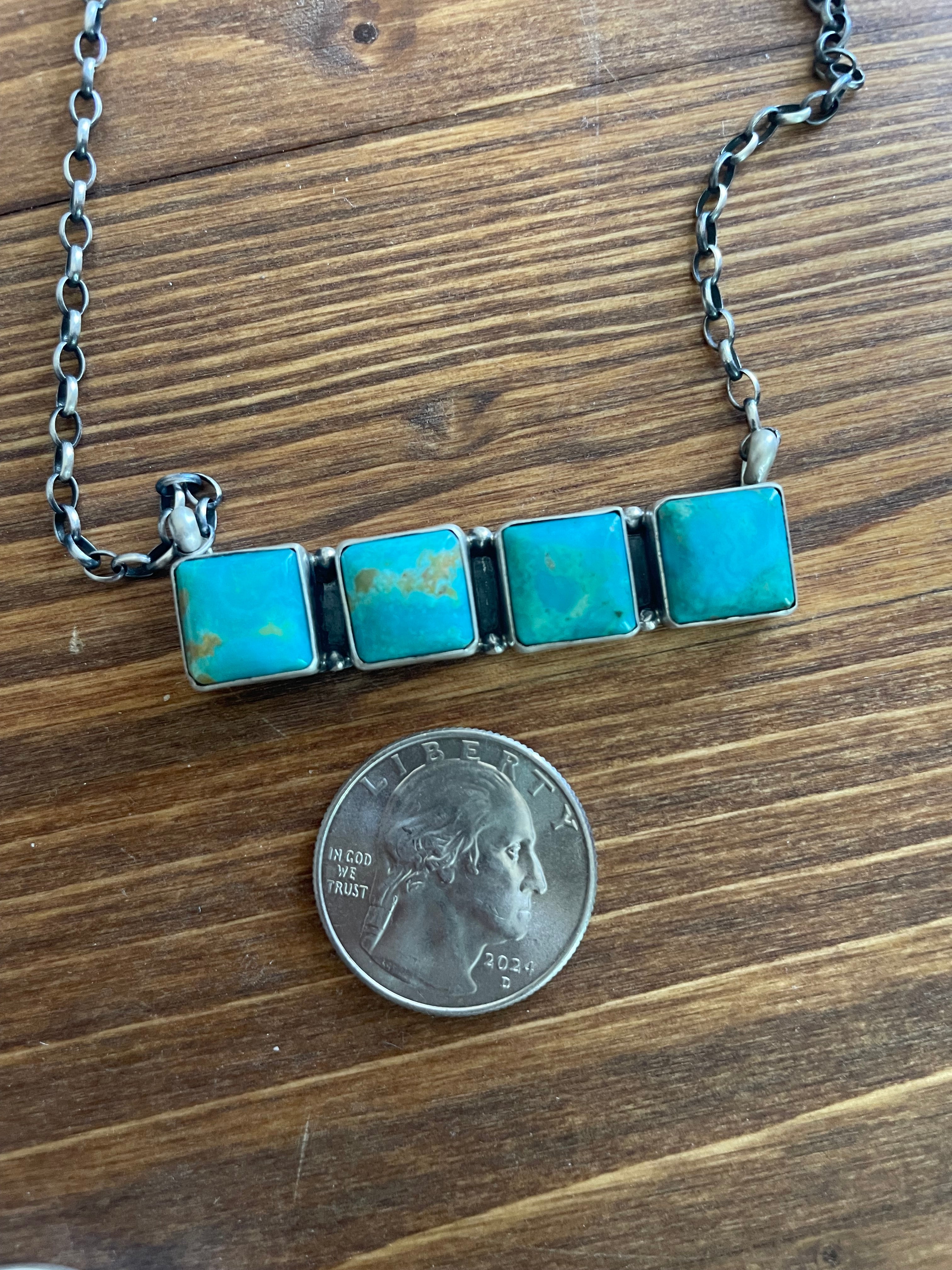 Kingman turquoise 4 square