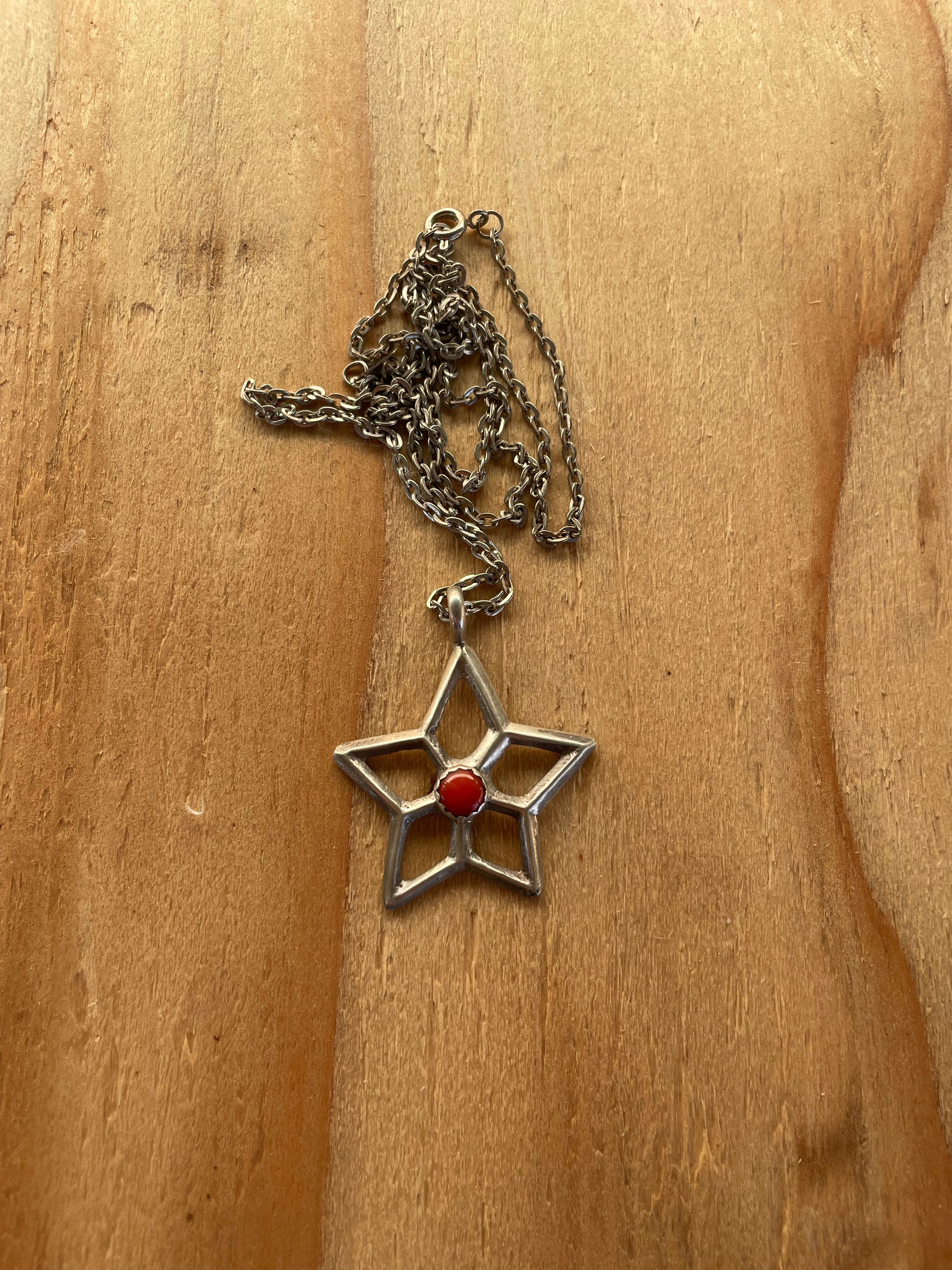 Open Star Coral Necklace