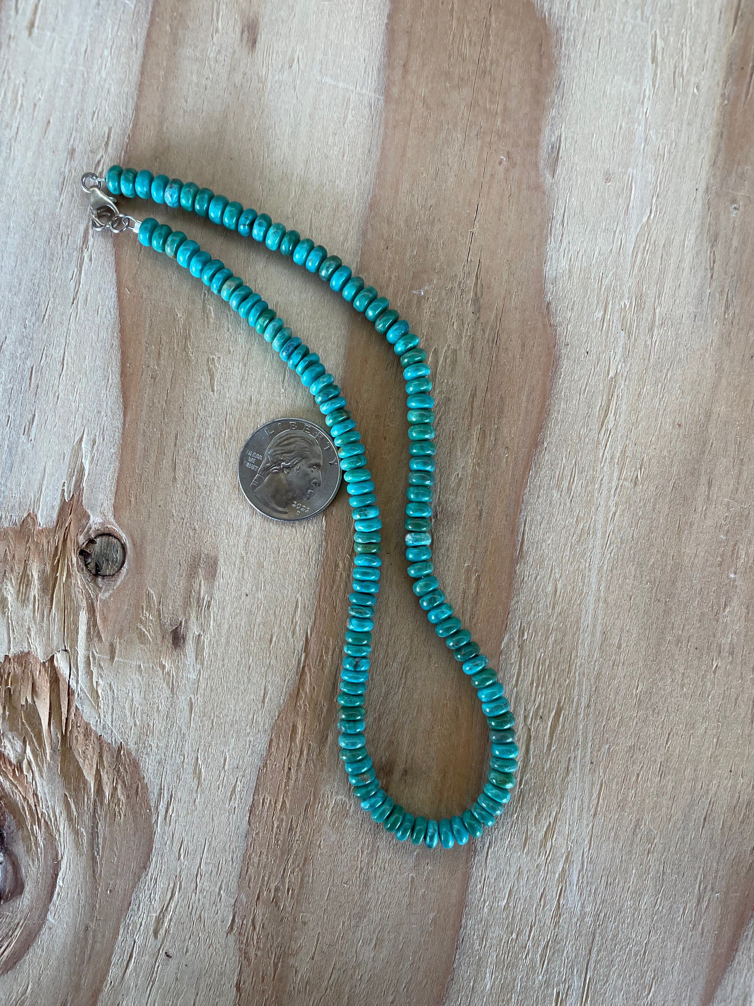 Small Stabilized Turquoise Choker