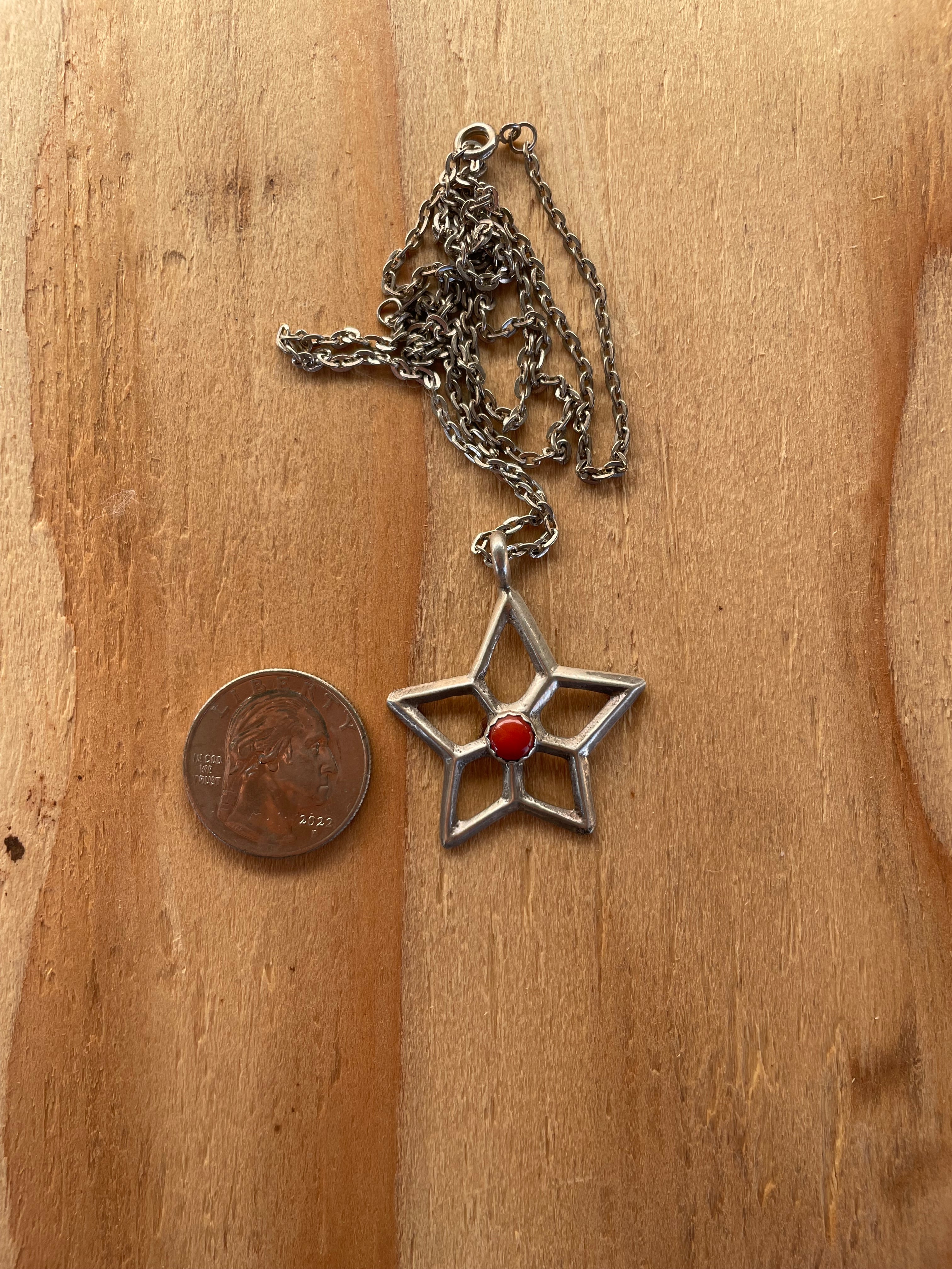 Open Star Coral Necklace
