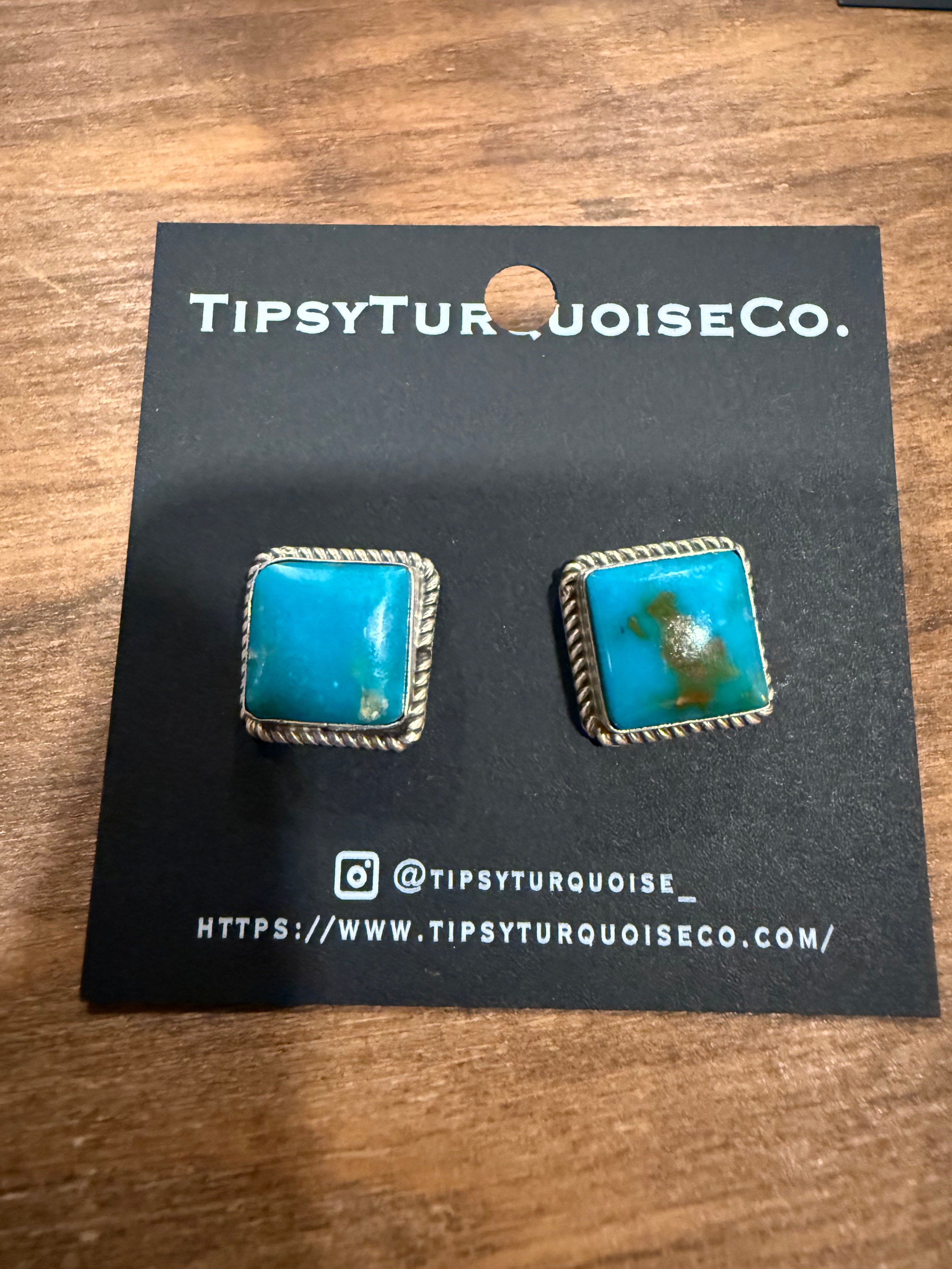 Kingman Square Earrings