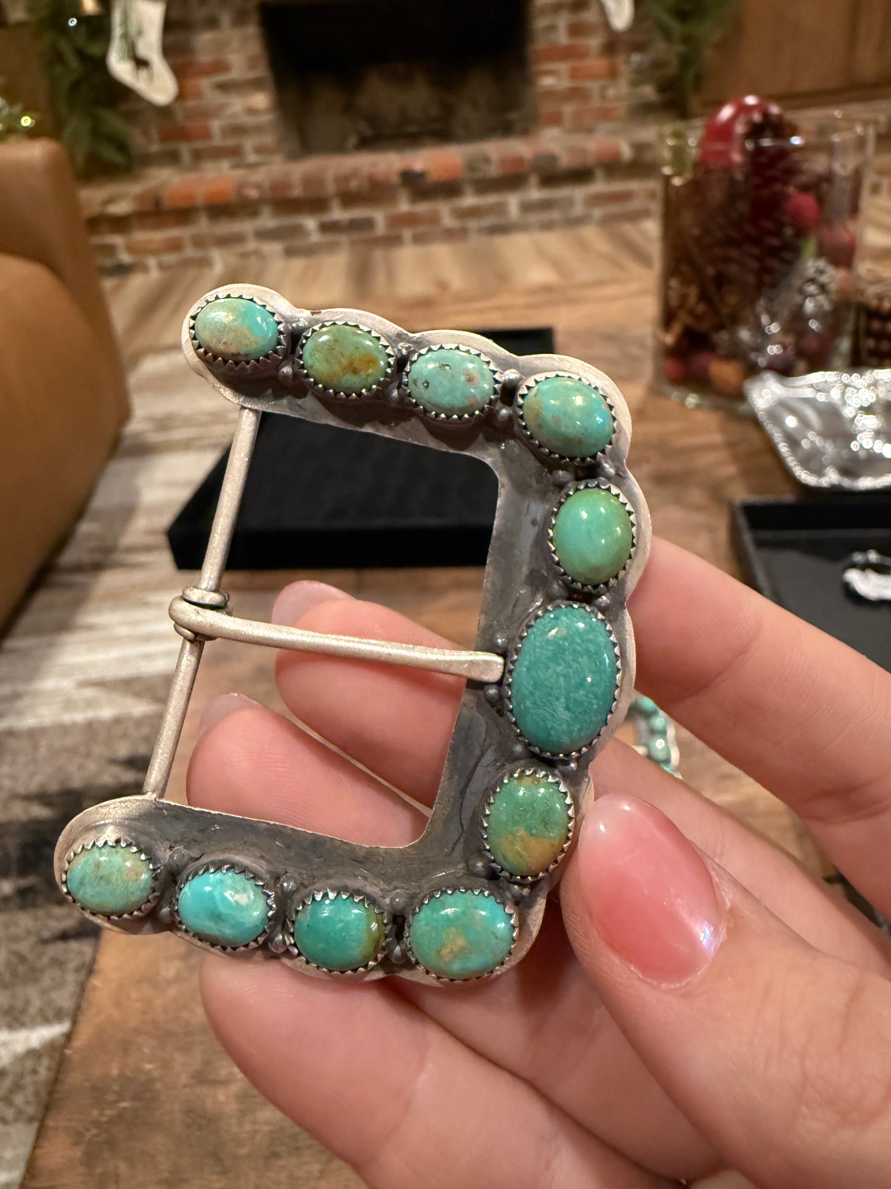 Turquoise Buckles