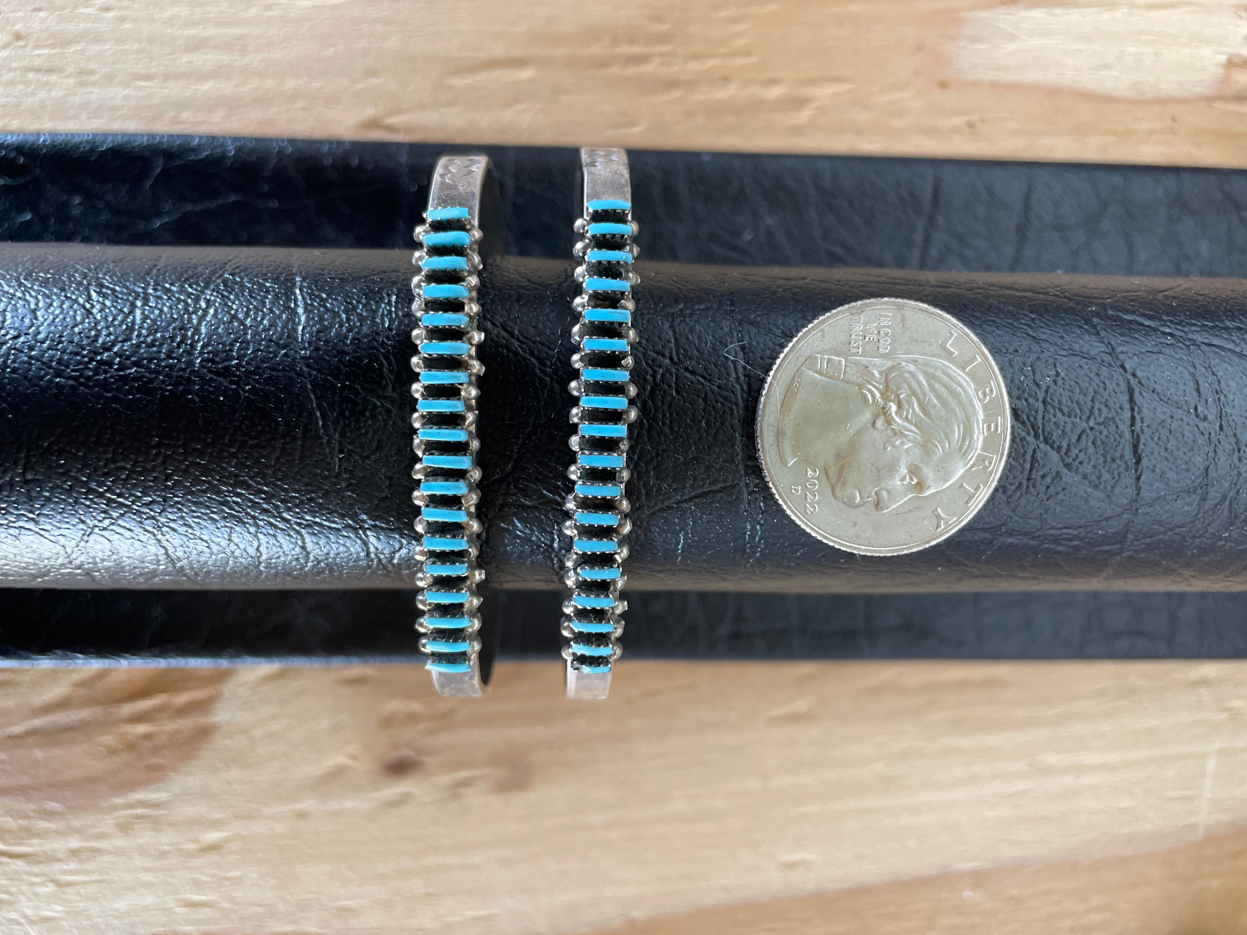 Small Zuni Cuffs Stamped