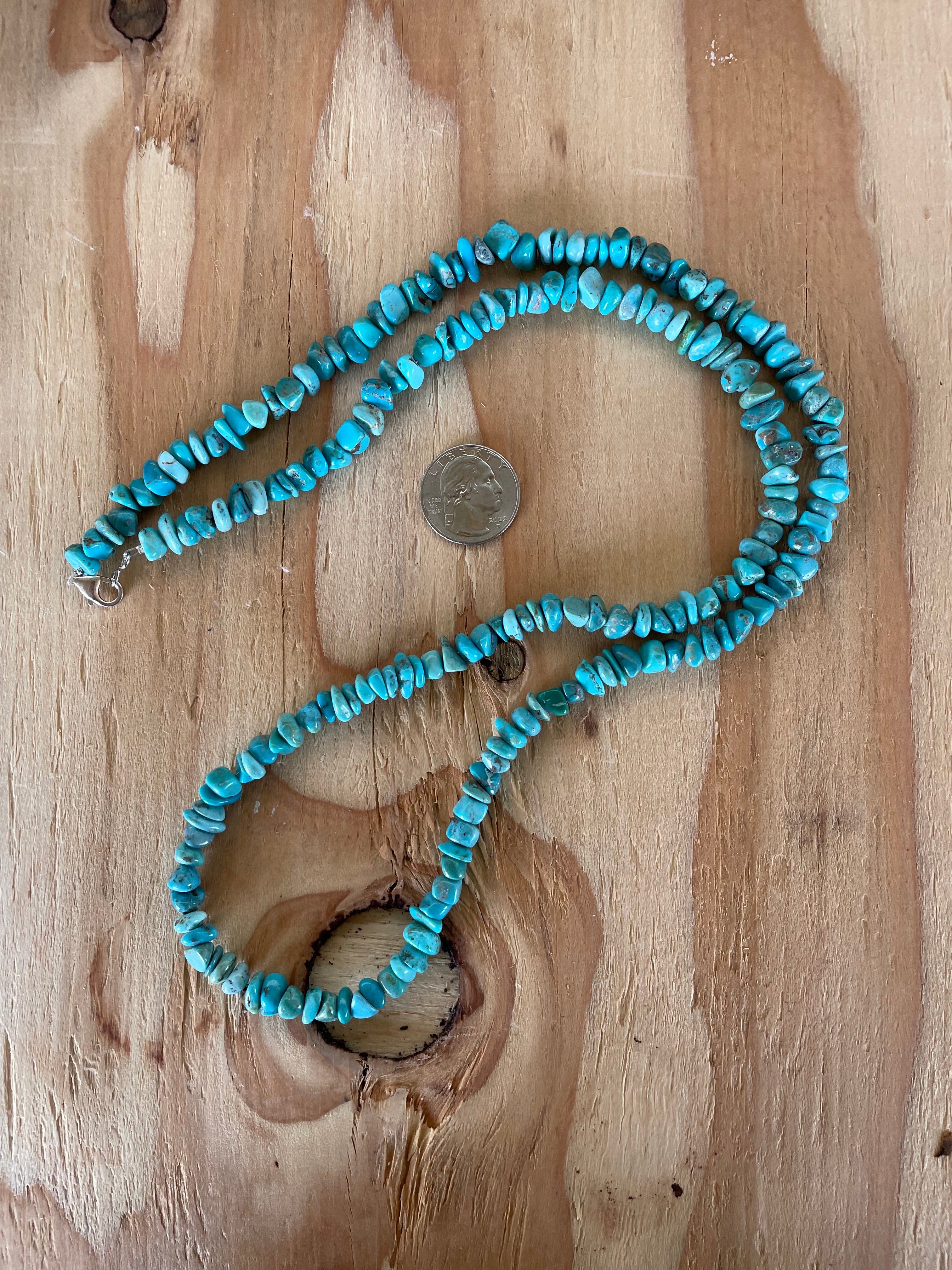 The Martini #8 Turquoise Necklace