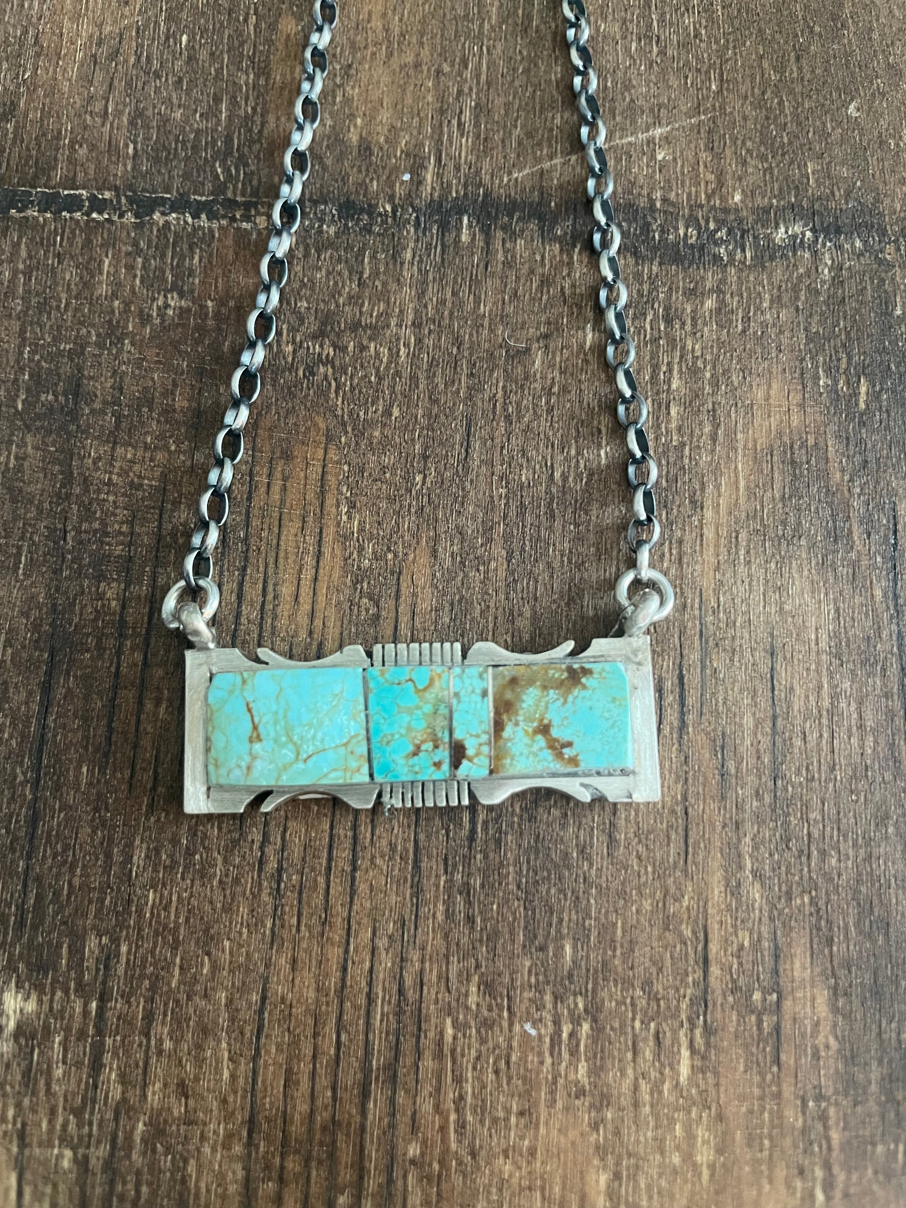 Kingman Inlay Necklace