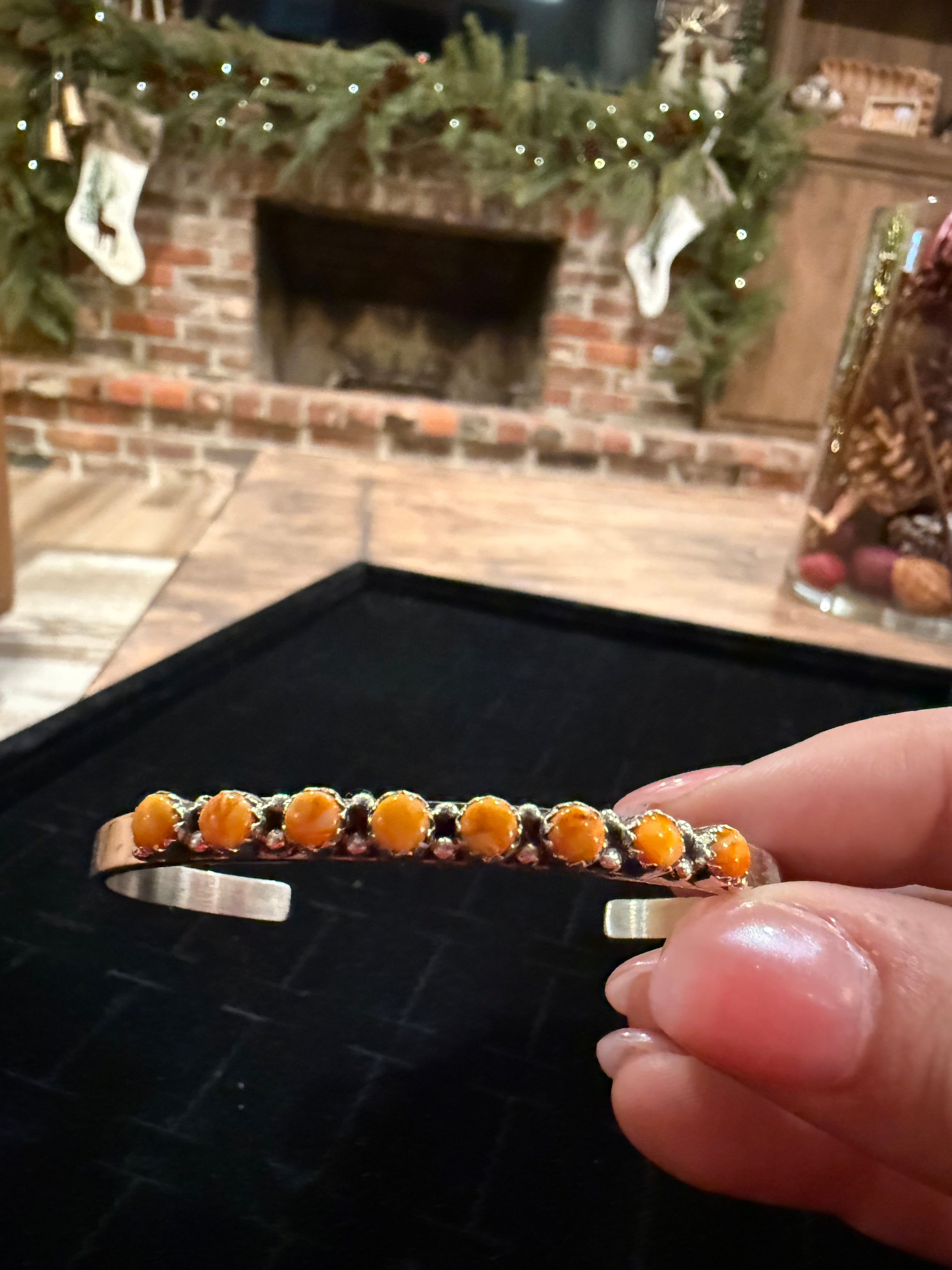 8 Stone Stacker Cuff