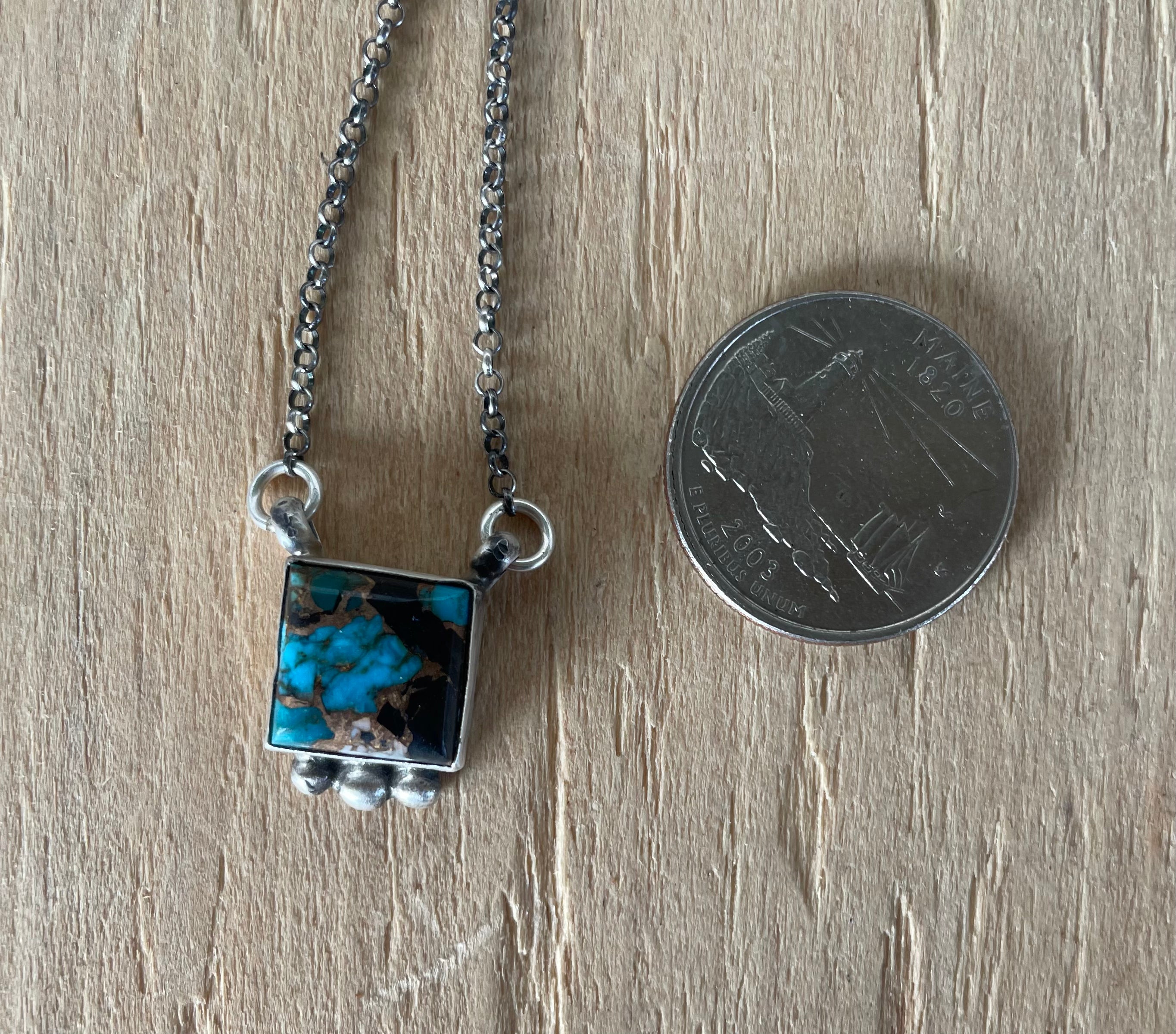 Small Square Necklace