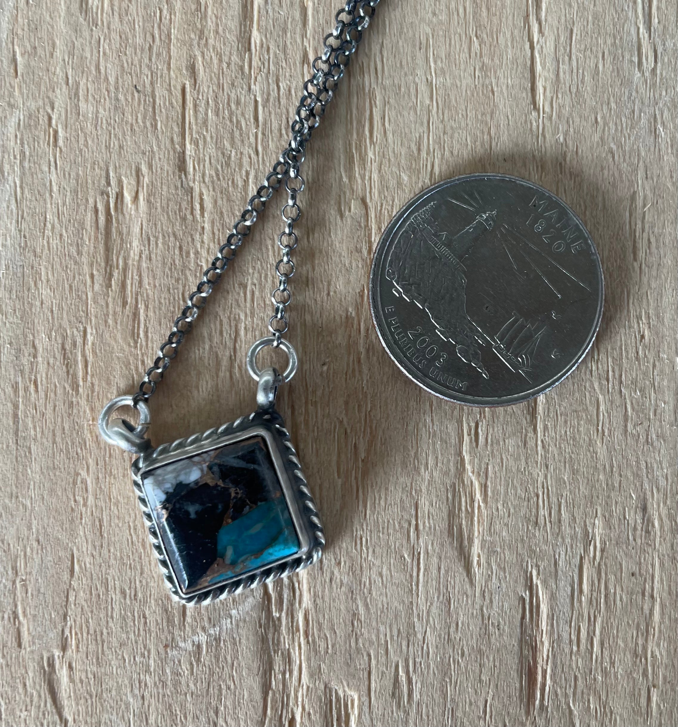 Small Square Necklace