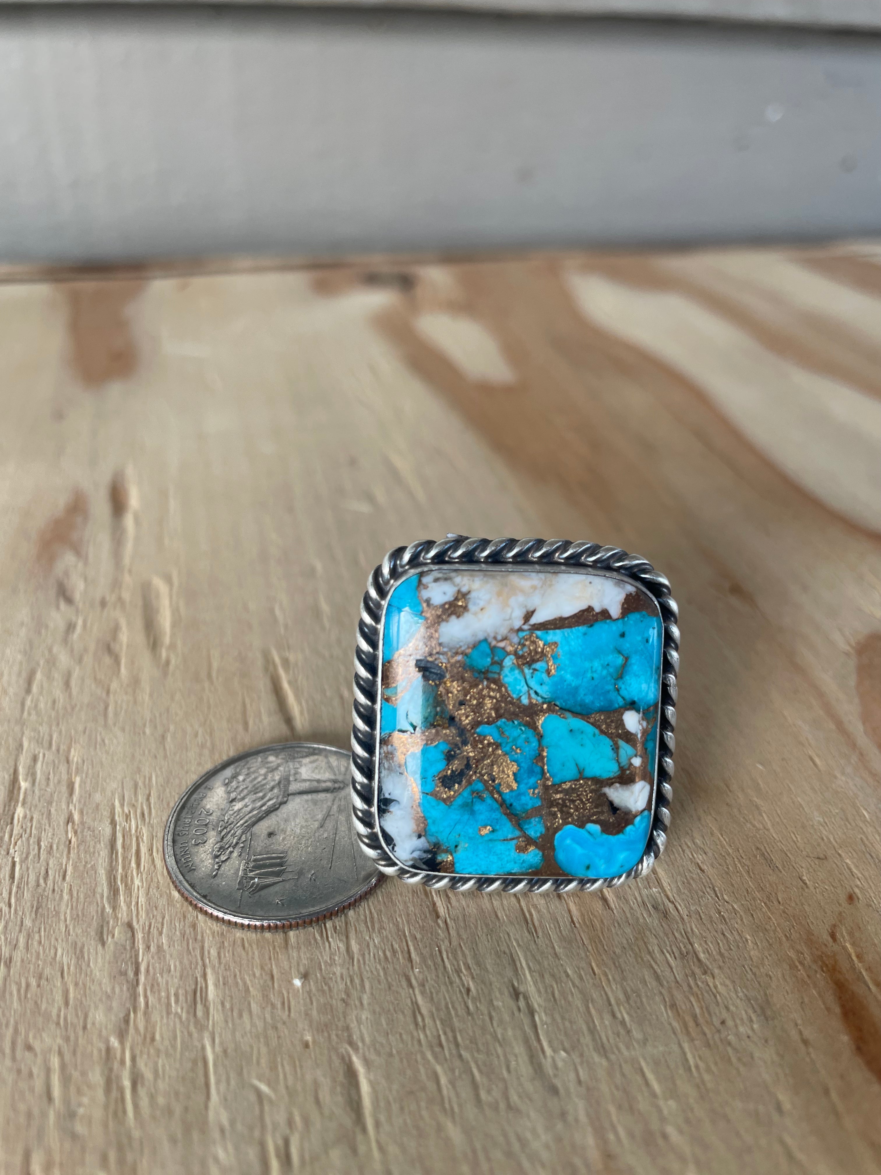 Adjustable Square Ring w/ Rope Design